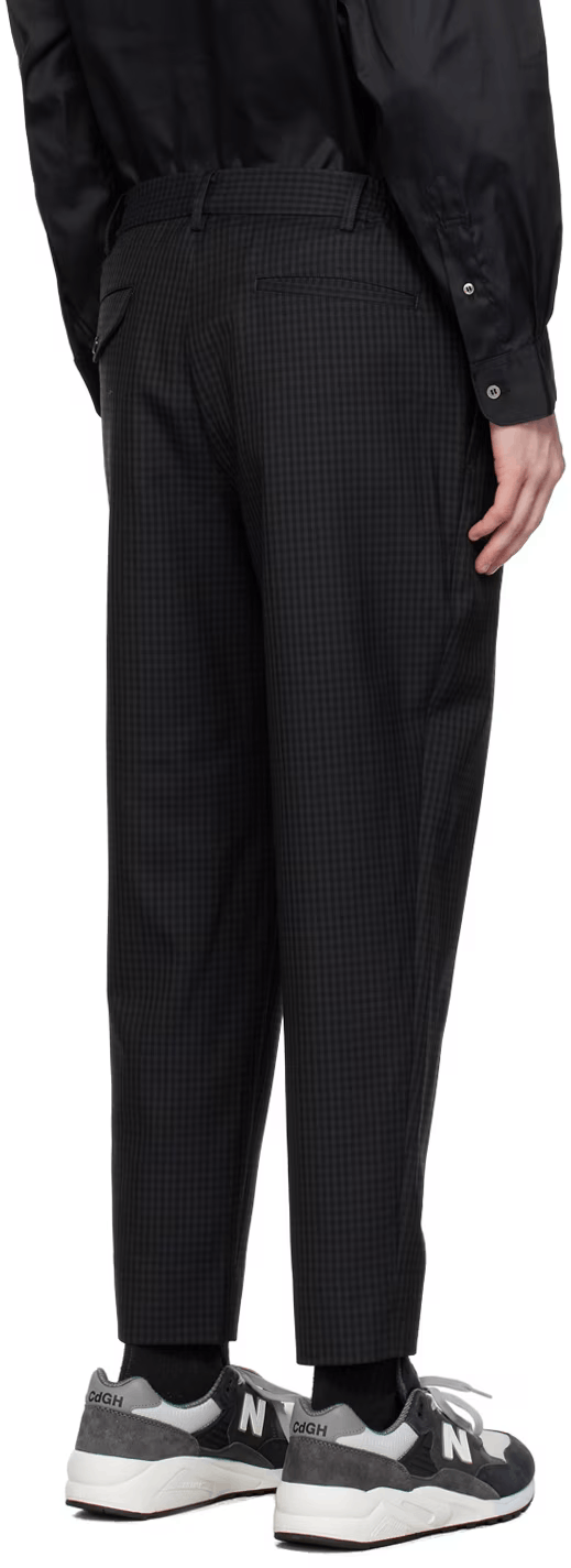 Comme des Garcons Homme Deux COMME DES GARÇONS HOMME DEUX Navy/Gray Trousers L Size US 36 / EU 52 - 2 Thumbnail