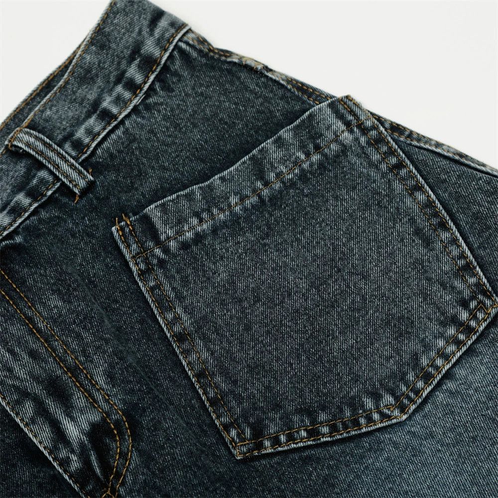 Jean Distressed washed punk vintage pocket scimitar jeans Size US 32 / EU 48 - 6 Thumbnail