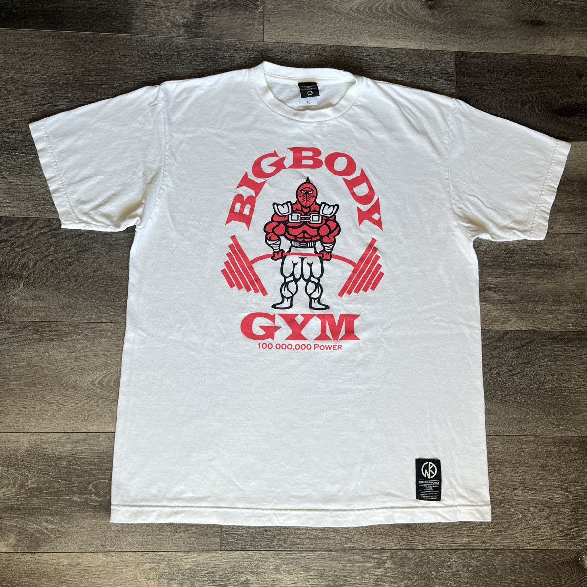 Japanese Brand × Vintage Kinnikuman Muscle Apparel Big Body Gym Graphic Logo T Shirt Size US XL / EU 56 / 4 - 1 Thumbnail