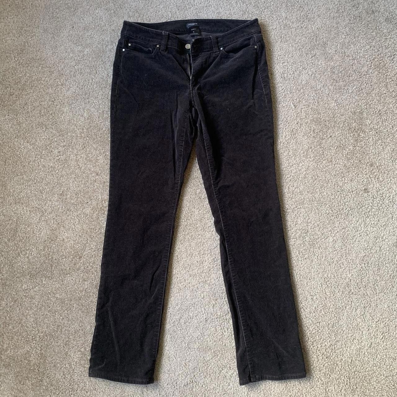Ann Taylor Ann Taylor Chocolate Brown Corduroy Size 28" / US 6 / IT 42 - 1 Thumbnail