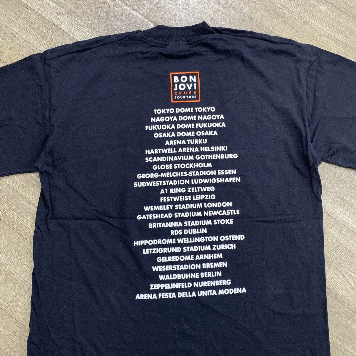 Band Tees Vintage Bon Jovi Crush Tour 2000 Live Band Tee Screen Star M Size US M / EU 48-50 / 2 - 8 Thumbnail