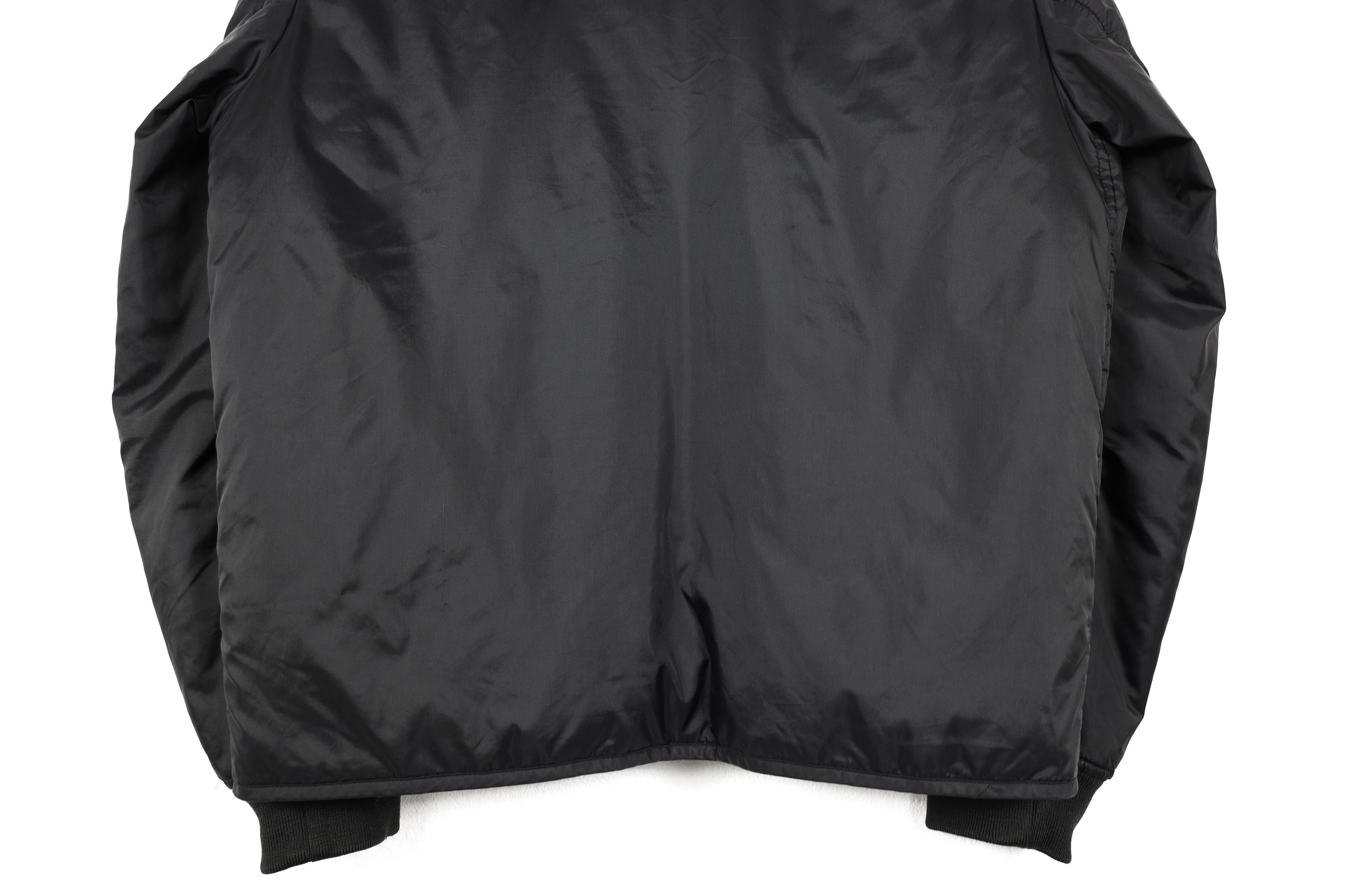 Arket Arket Black Nylon Thermore LIner Bomber Jacket 50 size Size US M / EU 48-50 / 2 - 13 Thumbnail