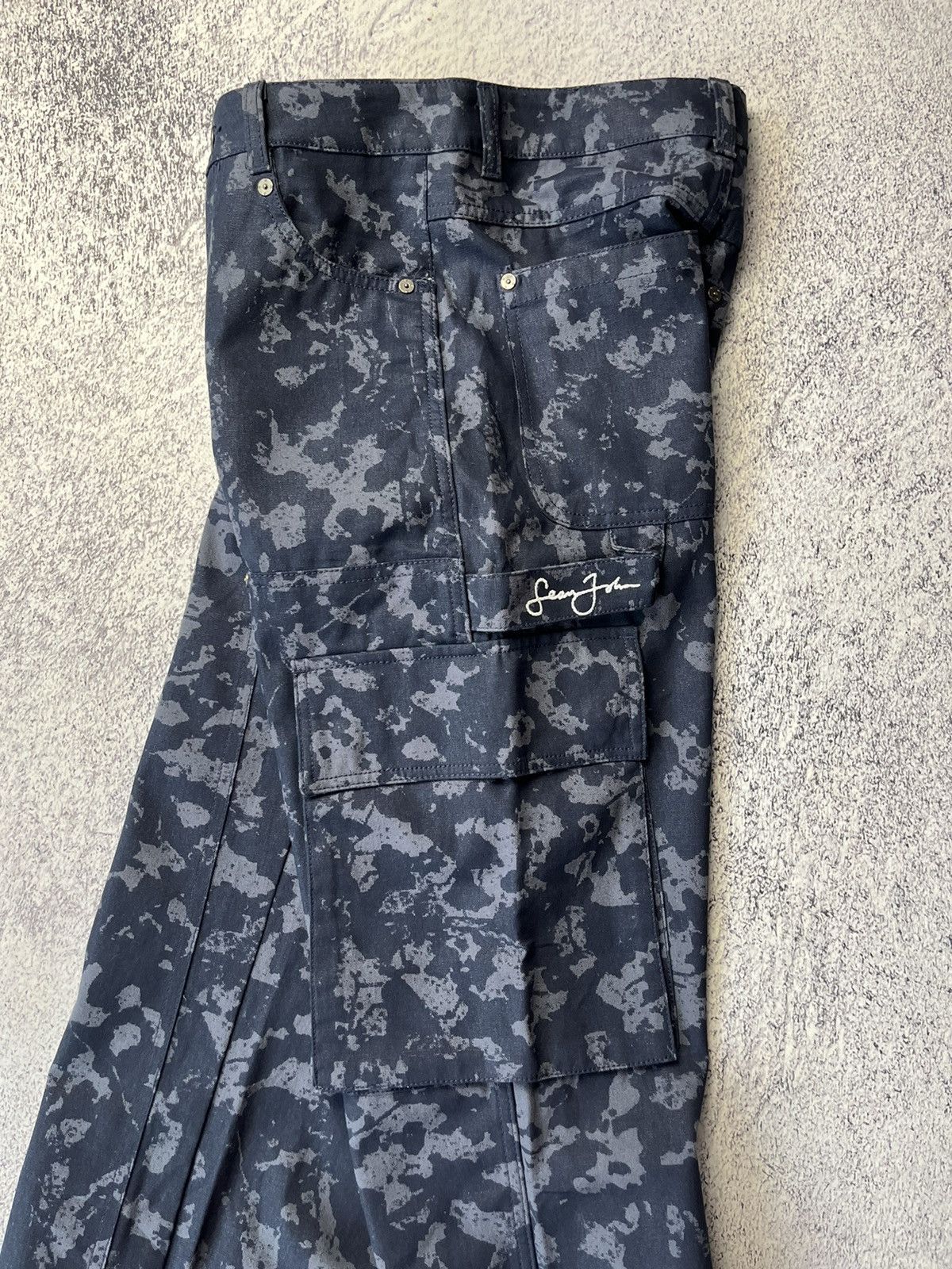 Sean John Crazy vintage y2k faded black baggy Sean John jeans grunge Size US 28 / EU 44 - 24 Thumbnail