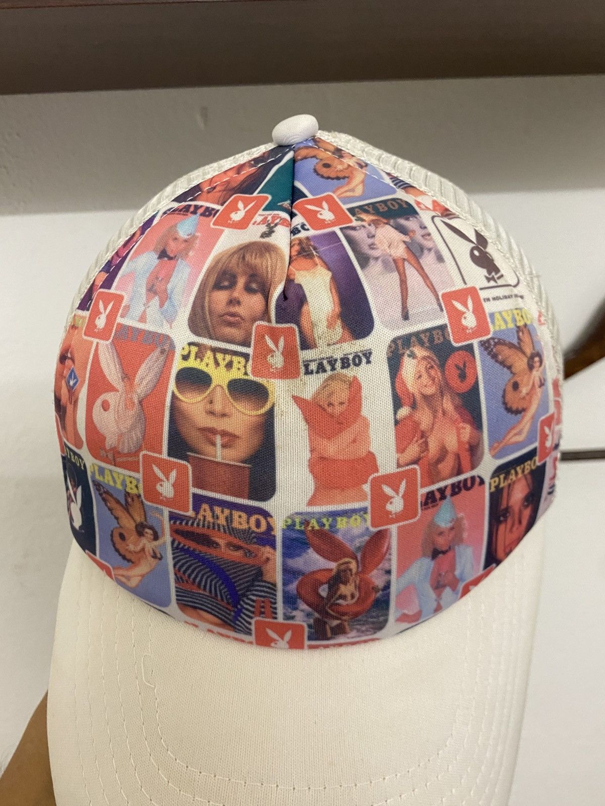 Playboy × Vintage Vintage Playboy Trucker Rare Size ONE SIZE - 2 Thumbnail