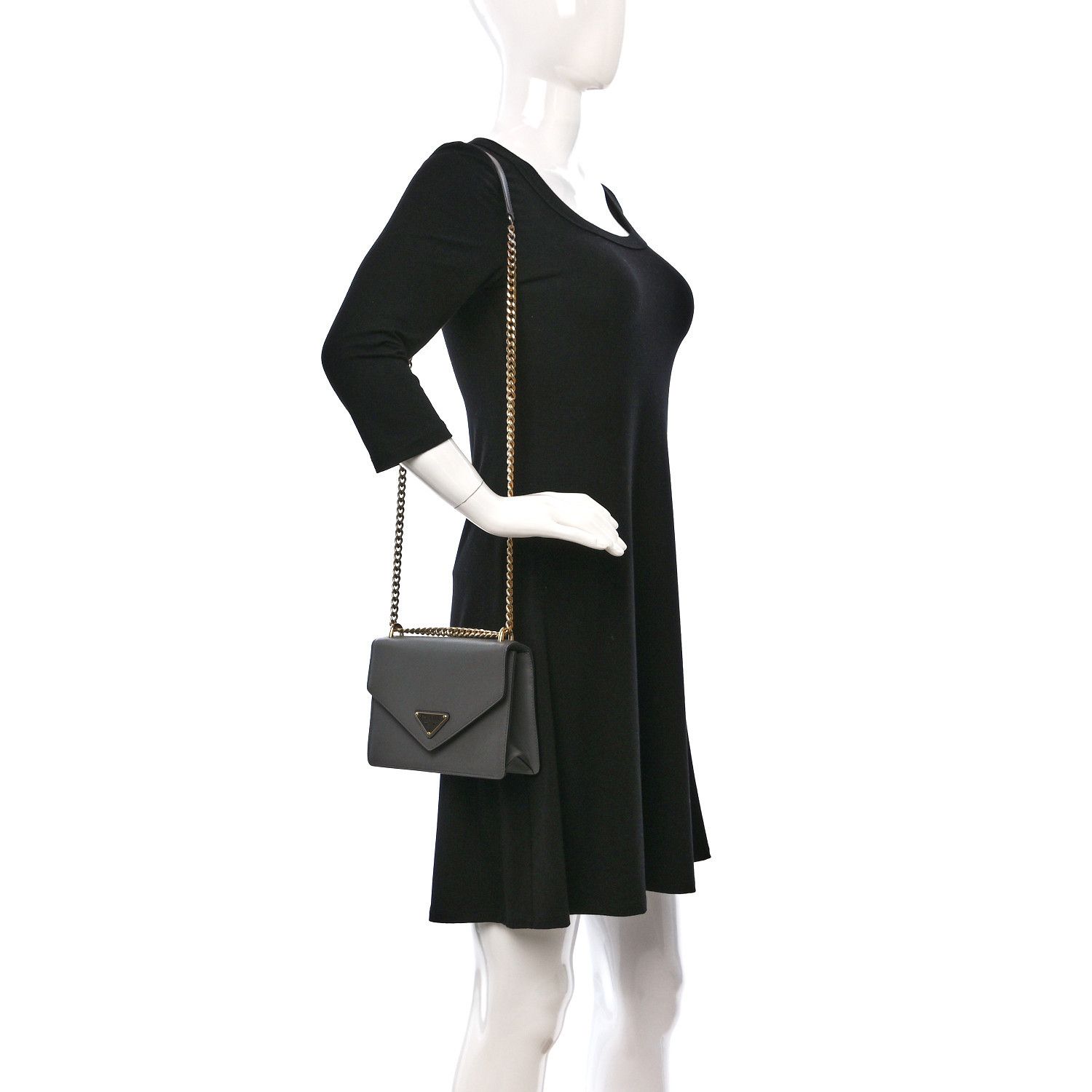 Prada o1srvl11e0624 Size: OS / Shoulder Bag in Grey Size ONE SIZE - 8 Thumbnail