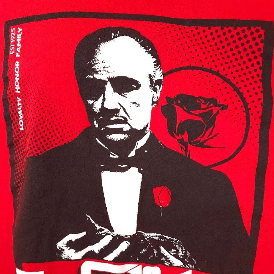 Vintage Godfather T Shirt Mens 5XL Red I Dont Apologize To Take Care Of My Family Size US XXL / EU 58 / 5 - 3 Thumbnail