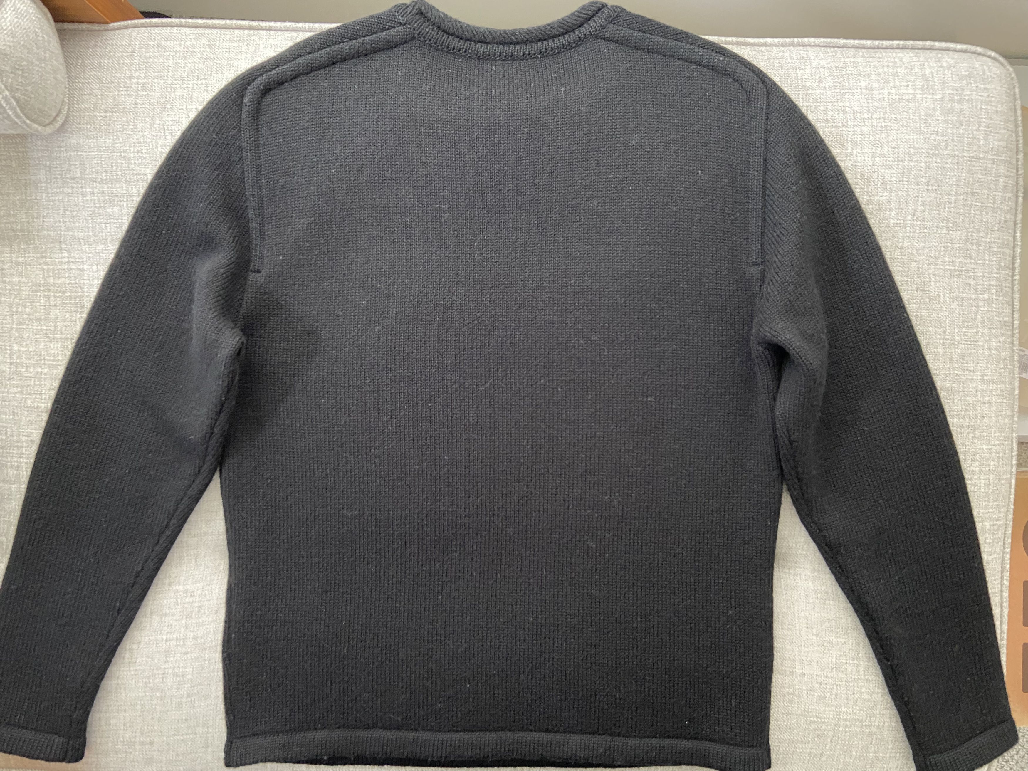 Louis Vuitton LOUIS VUITTON Barcode Wool Black Sweater by Virgil Size US S / EU 44-46 / 1 - 2 Thumbnail