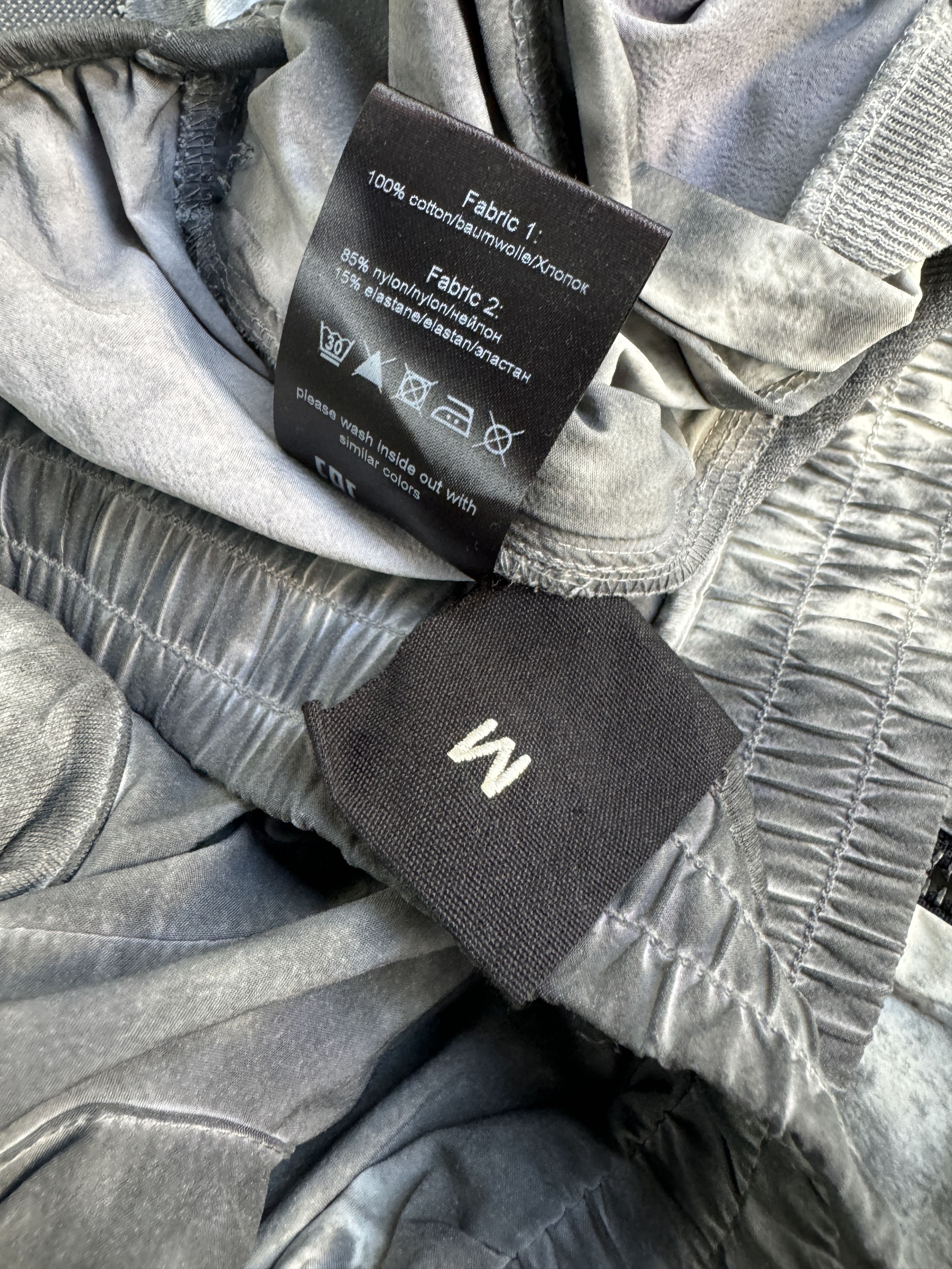 Thom Krom Thom Krom Grey White Purple Marble Tie Dye Shorts M Size US 32 / EU 48 - 12 Thumbnail