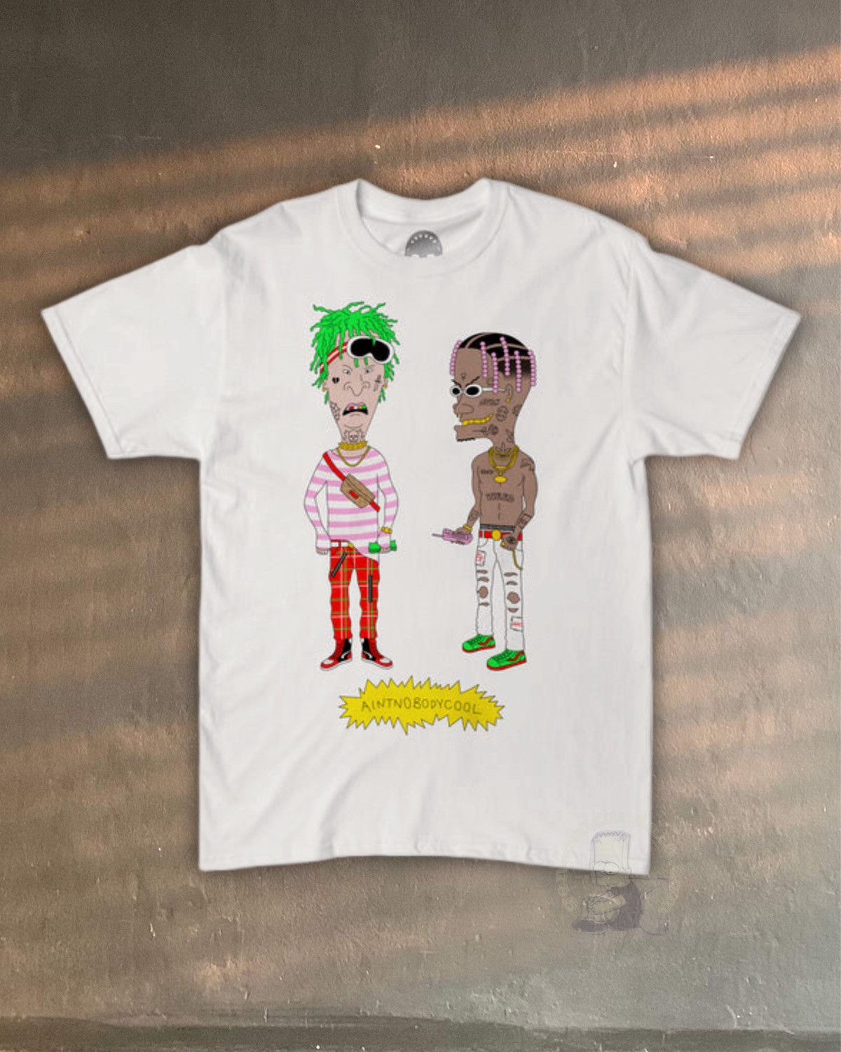 aintnobodycool aintnobodycool CLOUT BROS tee SoundCloud beavis & butthead Size US S / EU 44-46 / 1 - 1 Thumbnail