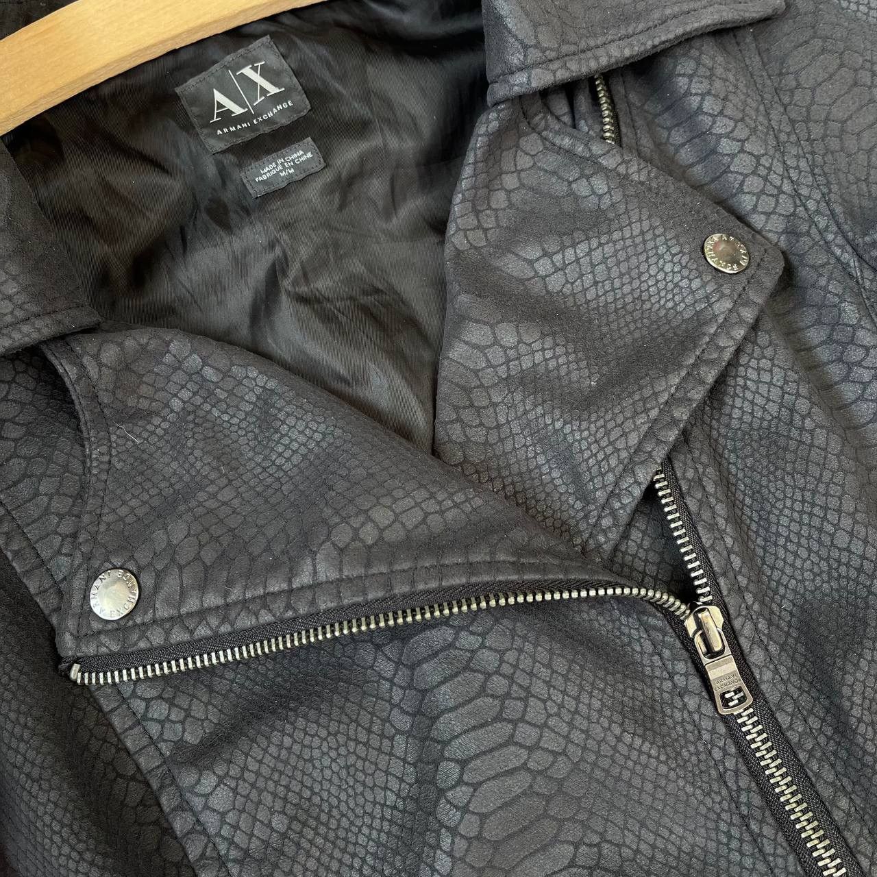 Armani Exchange Armani Exchange Biker Jacket Motorcycle Size M / US 6-8 / IT 42-44 - 5 Thumbnail