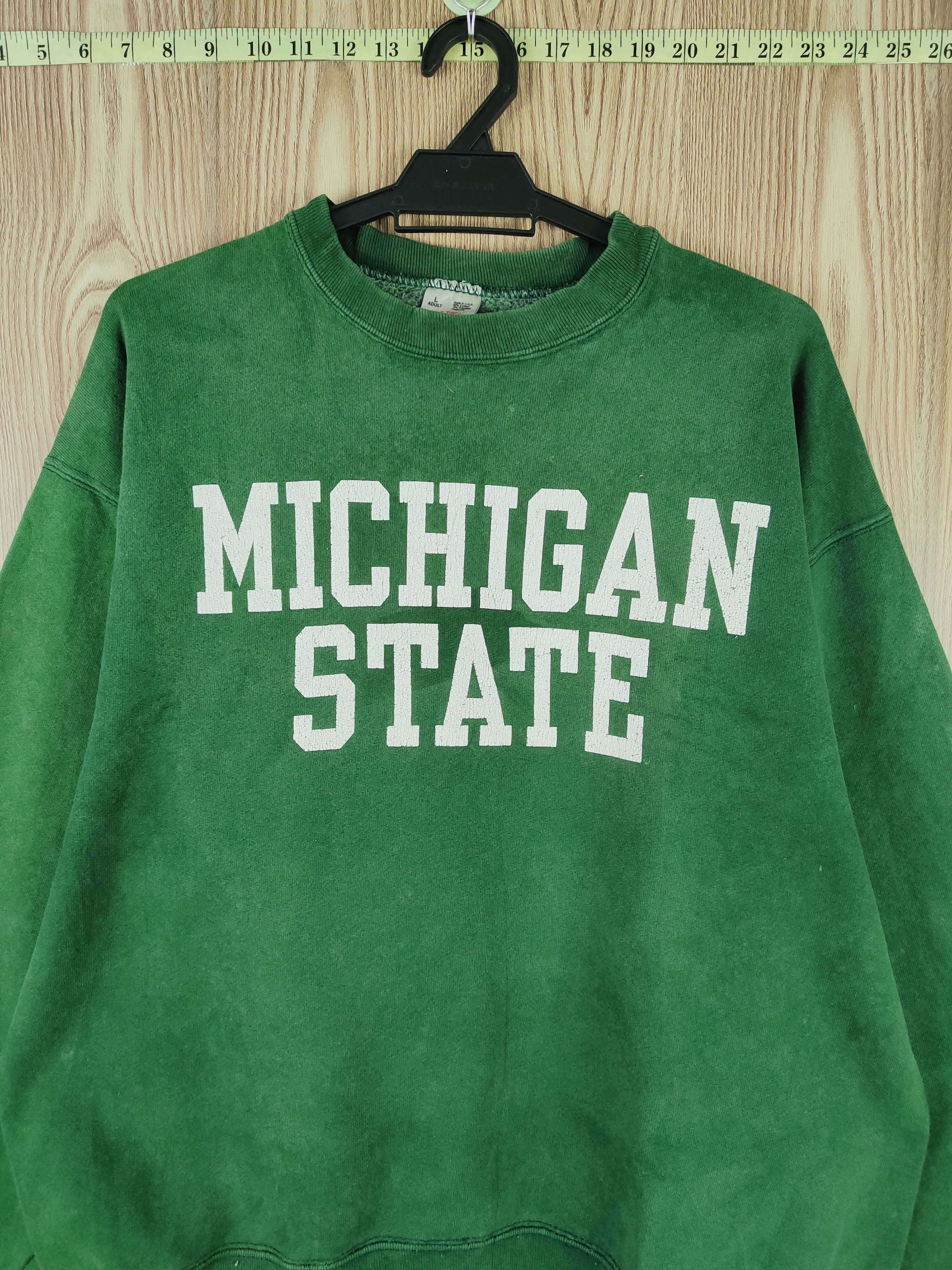 Fruit Of The Loom × Vintage Vintage 💥 Fruit of The Loom Green Sweatshirts Size US L / EU 52-54 / 3 - 2 Thumbnail