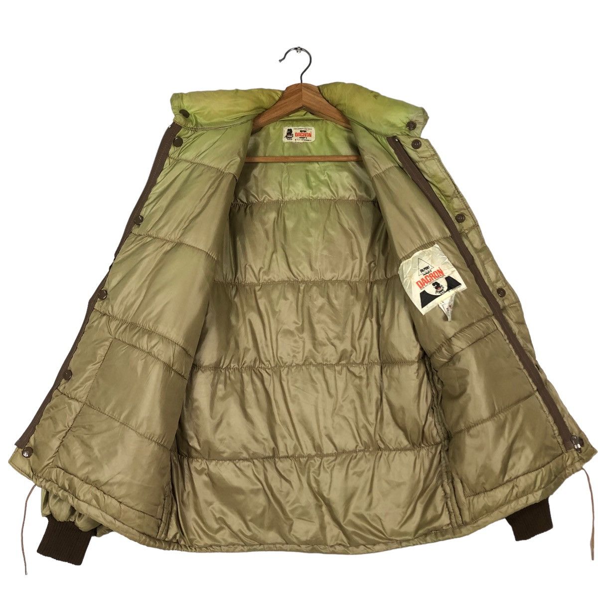 DuPont 🔥90’s Vintage Light Puffer Down Jacket Racing Dupont Dacron Size US M / EU 48-50 / 2 - 10 Thumbnail