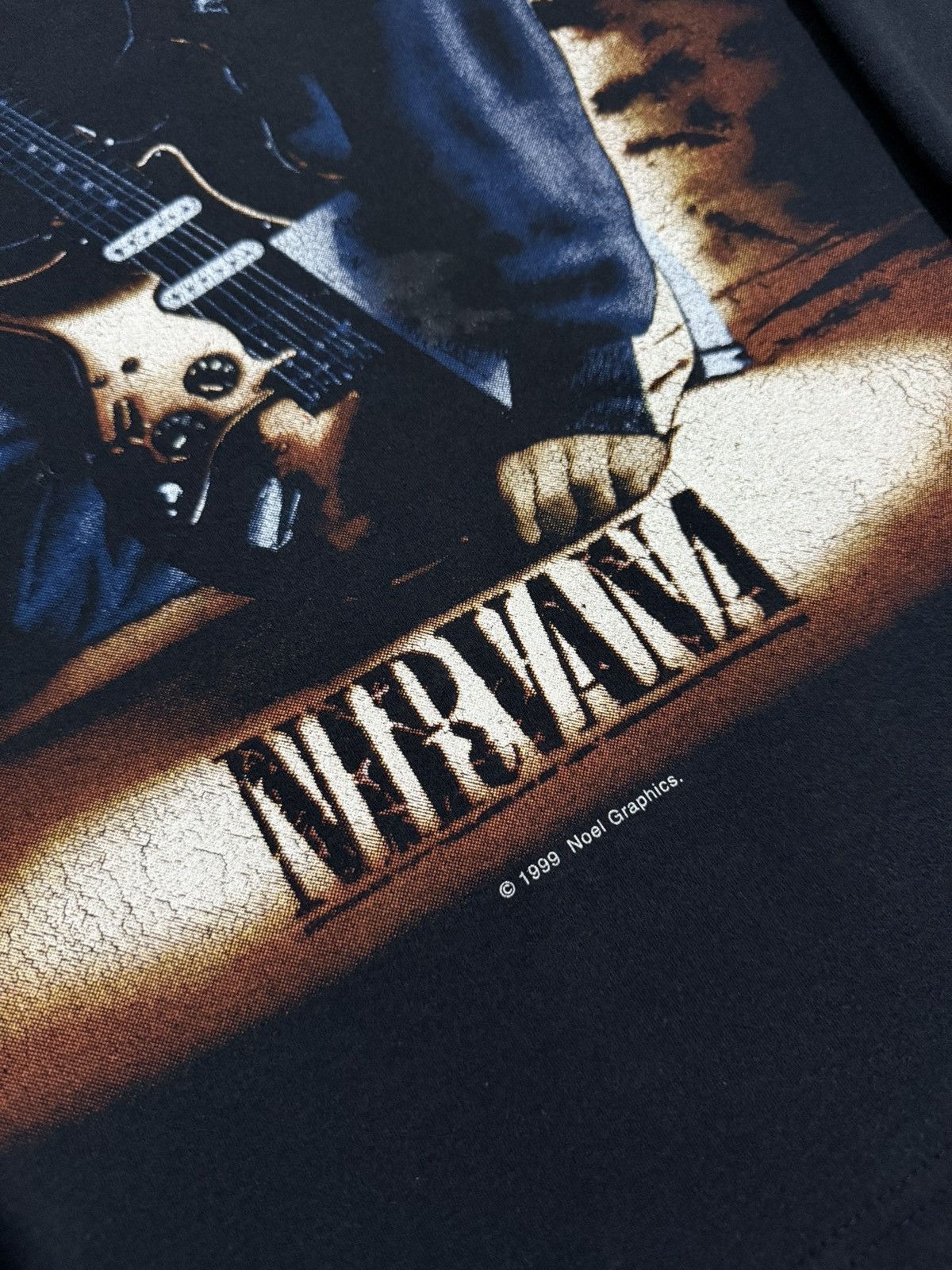 Band Tees Vintage nirvana kurt cobain 1999 long sleeve tshirt Size US XL / EU 56 / 4 - 7 Thumbnail