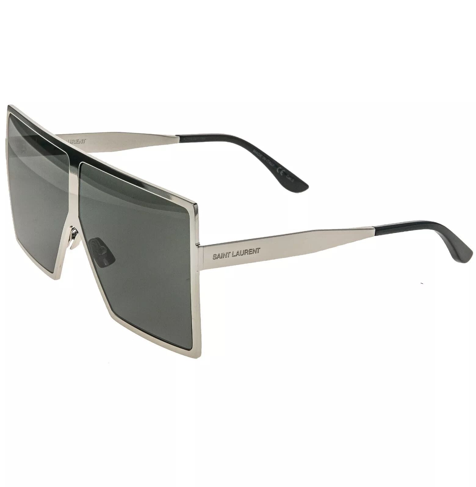 Yves Saint Laurent SAINT LAURENT BETTY SL 182 SL182 Silver 002 Sunglass YSL Size ONE SIZE - 8 Thumbnail