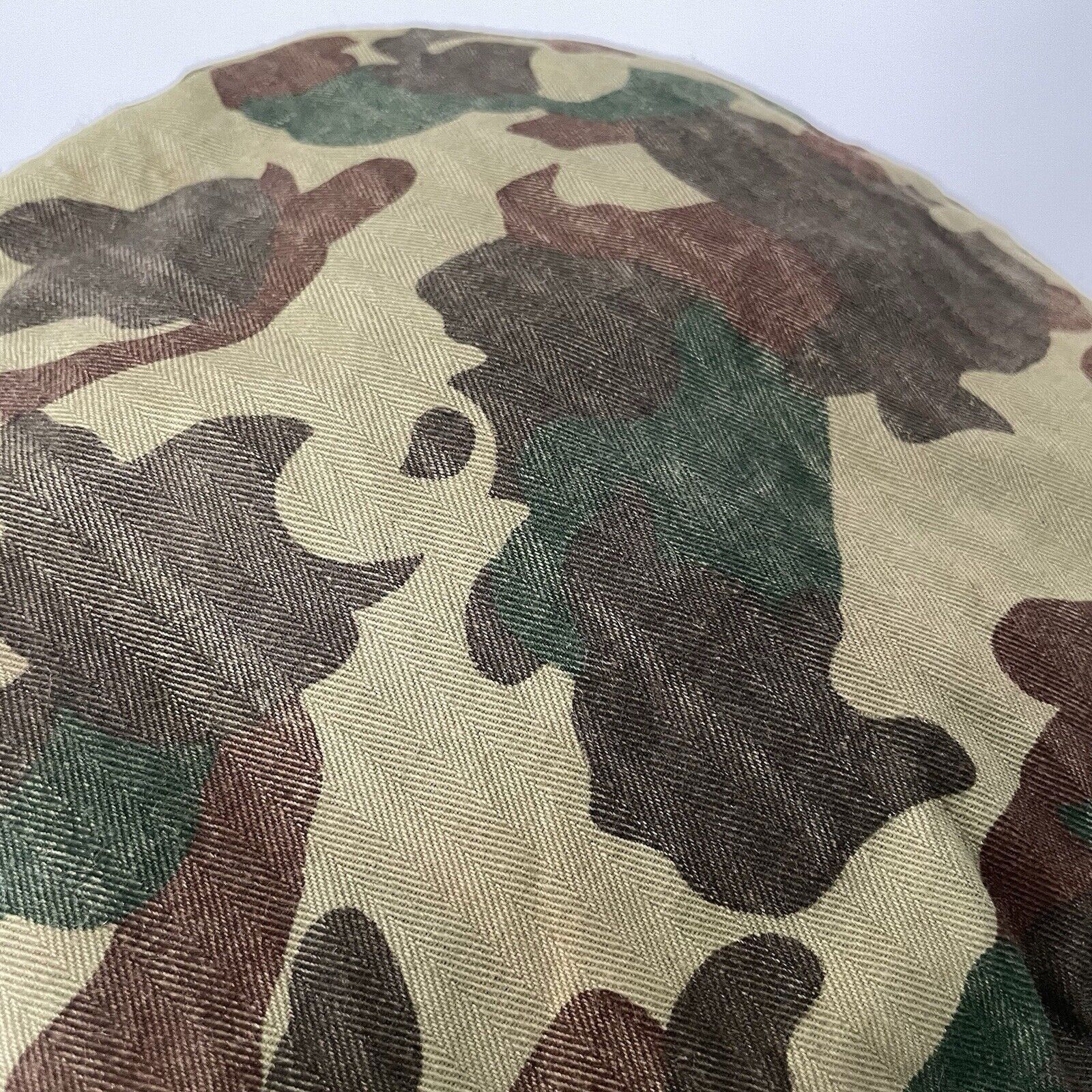 Handmade Frogskin Camouflage Beret Cap Military Orange Inner OSFA Size ONE SIZE - 2 Thumbnail
