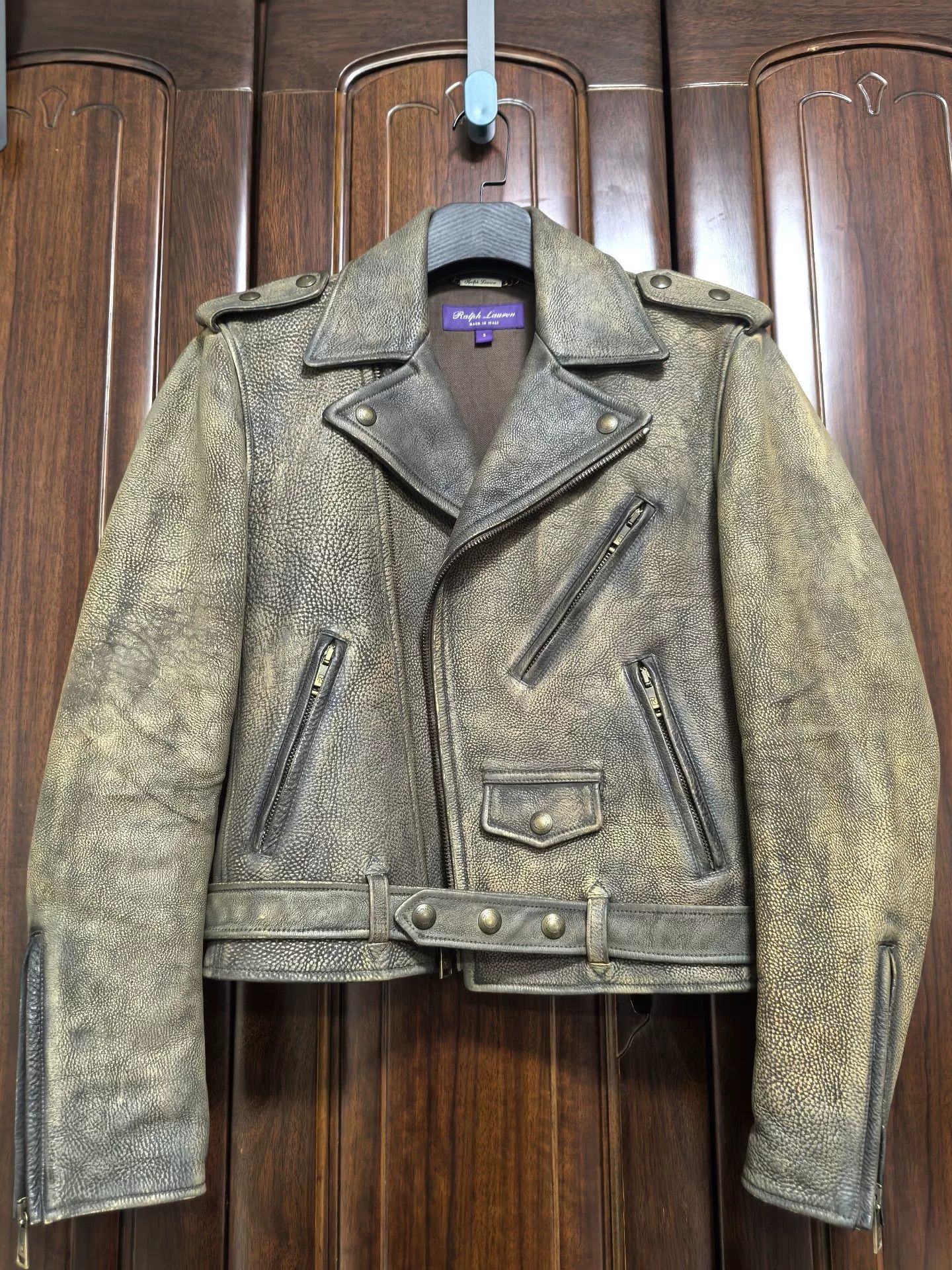 Ralph Lauren Purple Label Ralph Lauren Purple Label Limited Moto Jacket Size US S / EU 44-46 / 1 - 1 Thumbnail