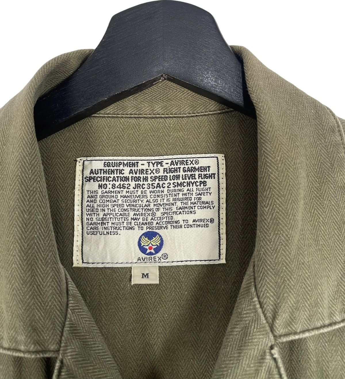 Avirex Very Rare 90s Vintage Avirex Herringbone Flight Coverall Size US 34 / EU 50 - 10 Thumbnail