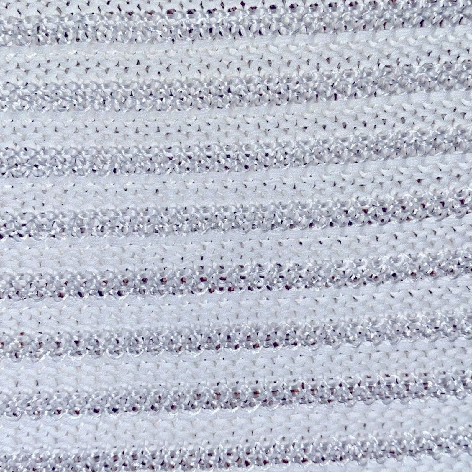Les Copains LES COPAINS Designer Italian Mesh Boxy Knit Sweater S IT40 Size S / US 4 / IT 40 - 4 Thumbnail