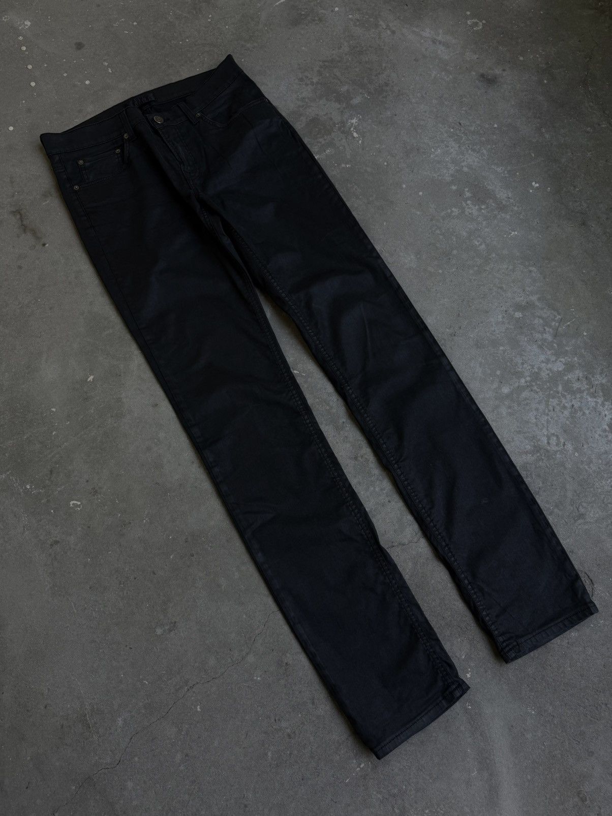Acne Studios Acne Studios Ace Pleather Faux Leather Hedi Slimane waxed Size US 32 / EU 48 - 6 Thumbnail