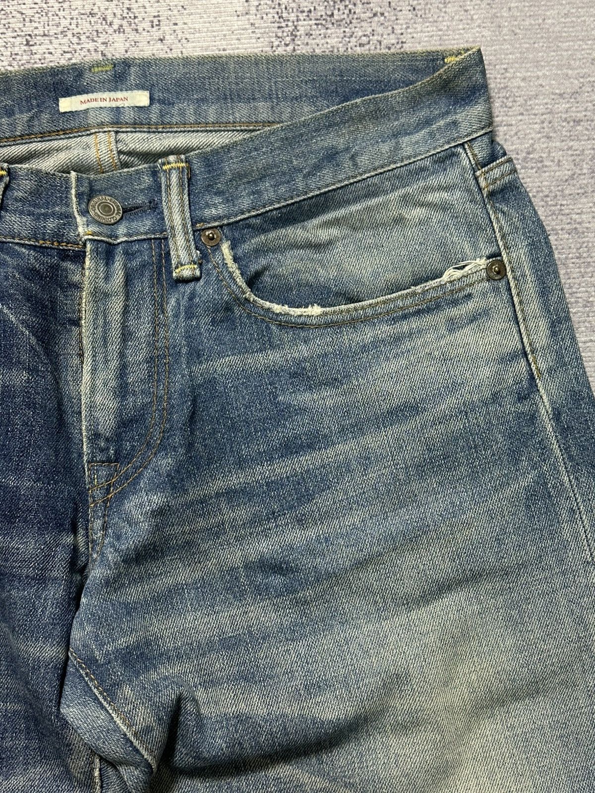 Sugar Cane Vintage Eternal Clawmark Faded Loose Baggy Jeans Size US 30 / EU 46 - 6 Thumbnail
