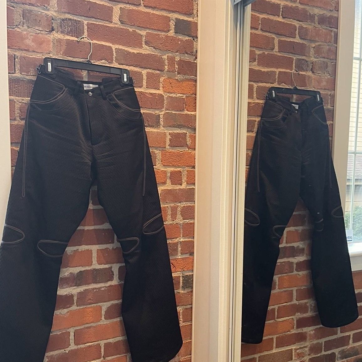 Kiko Kostadinov Kiko Kostadinov Black Giran Trousers Size US 30 / EU 46 - 1 Thumbnail