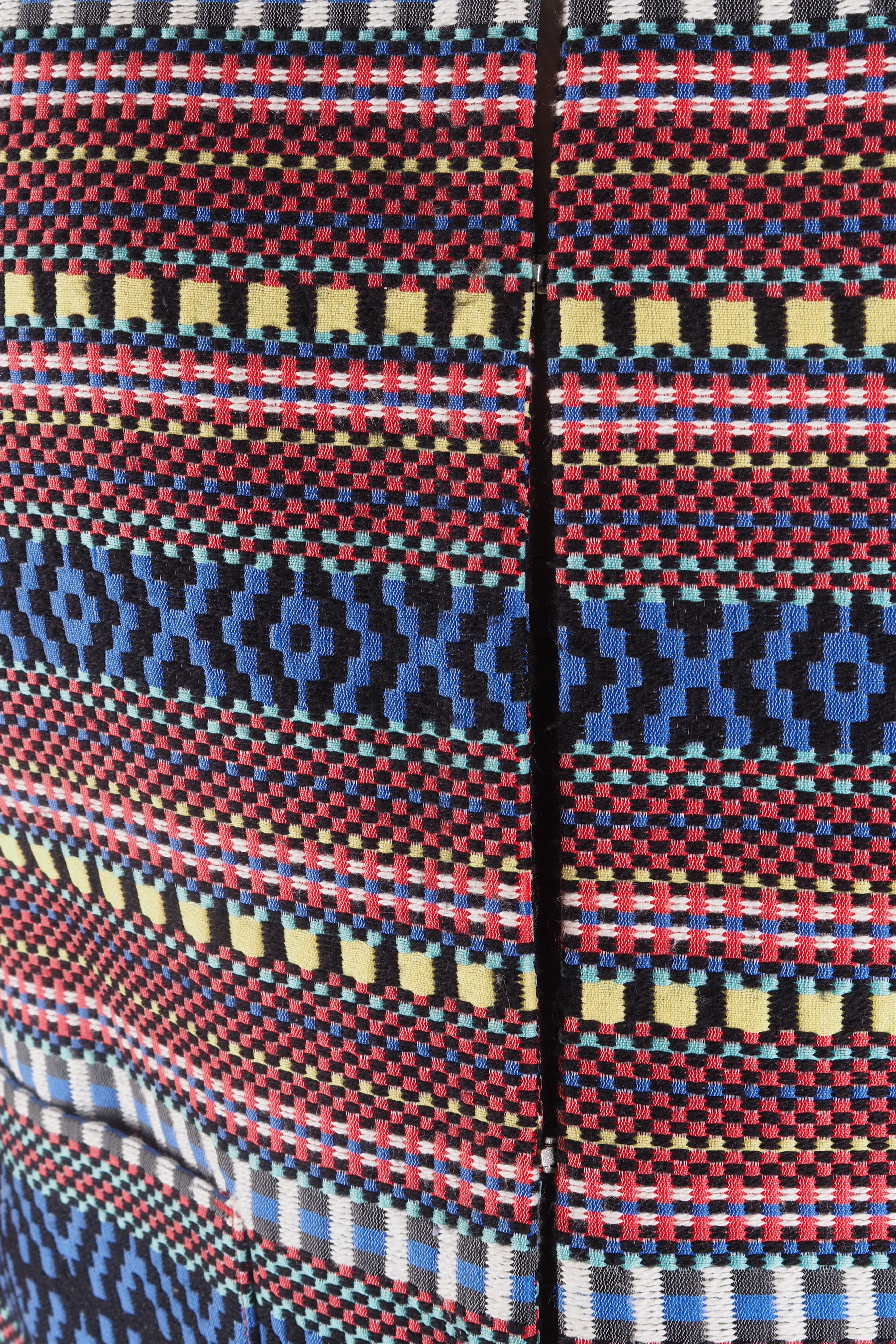 Max Mara × Weekend Max Mara Max Mara Weekend Tribal Pattern Cropped Jacket Multicolor Size M / US 6-8 / IT 42-44 - 4 Thumbnail