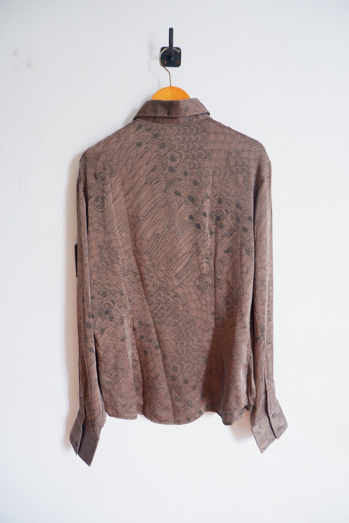Roberto Cavalli Vintage 2000s Just Cavalli Silk Printed Shirts Size US L / EU 52-54 / 3 - 2 Thumbnail