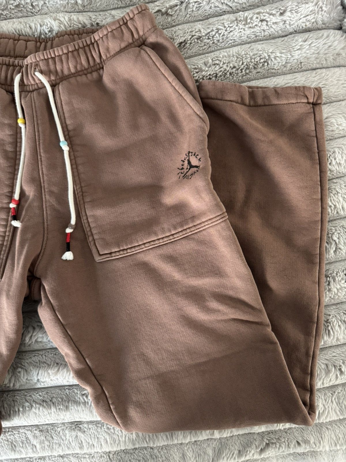 Nike × Travis Scott cactus jack travis scott jordan fleece pants archaeo nike Size US 30 / EU 46 - 13 Thumbnail