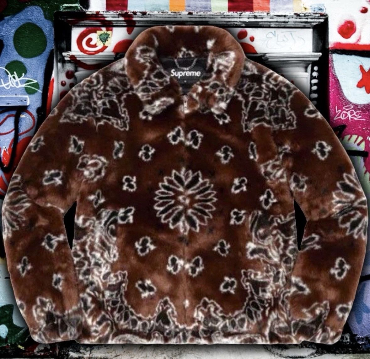 Supreme SUPREME BANDANA FAUX FUR BOMBER JACKET Size US M / EU 48-50 / 2 - 4 Thumbnail