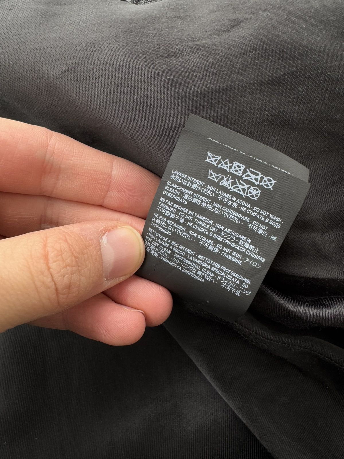 Hedi Slimane × Saint Laurent Paris × Yves Saint Laurent *ULTRA RARE* Hedi Slimane YSL Saint Laurent Paris teddy Size US L / EU 52-54 / 3 - 9 Thumbnail