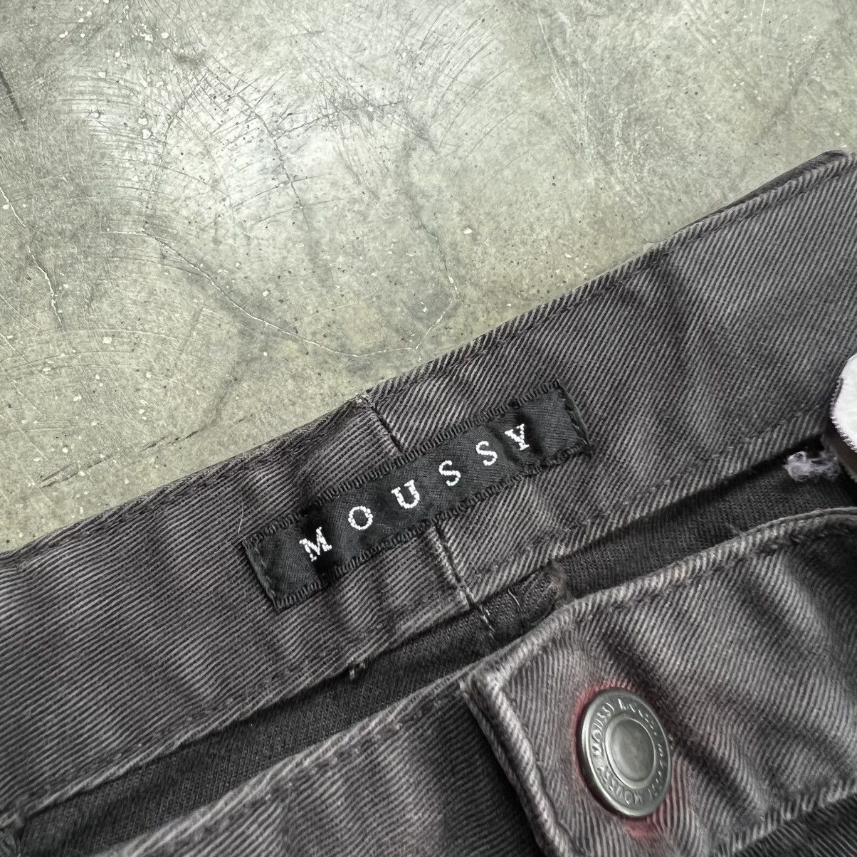 Undercover 2000s Moussy Undercover Washed Bondage Bottom Zip Pants Size US 27 - 13 Thumbnail