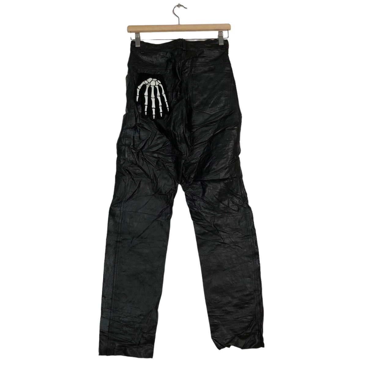 Genuine Leather 🔥90’s Genuine Leather Pants Yessica Issey Miyake Japan Size US 26 / EU 42 - 7 Thumbnail