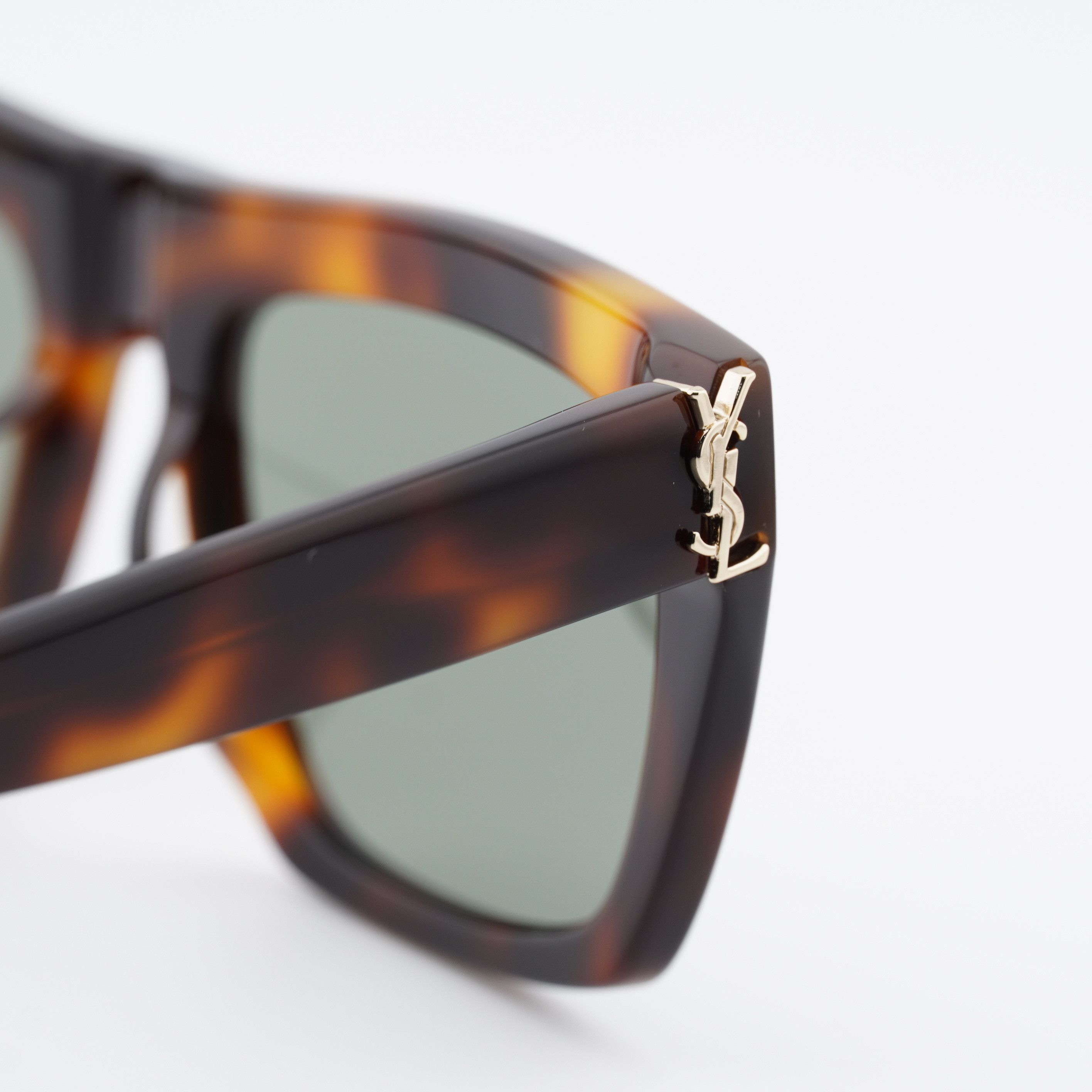 Saint Laurent Paris Saint Laurent SL M131/F 003 Sunglasses Havana Square Frame Size ONE SIZE - 6 Thumbnail