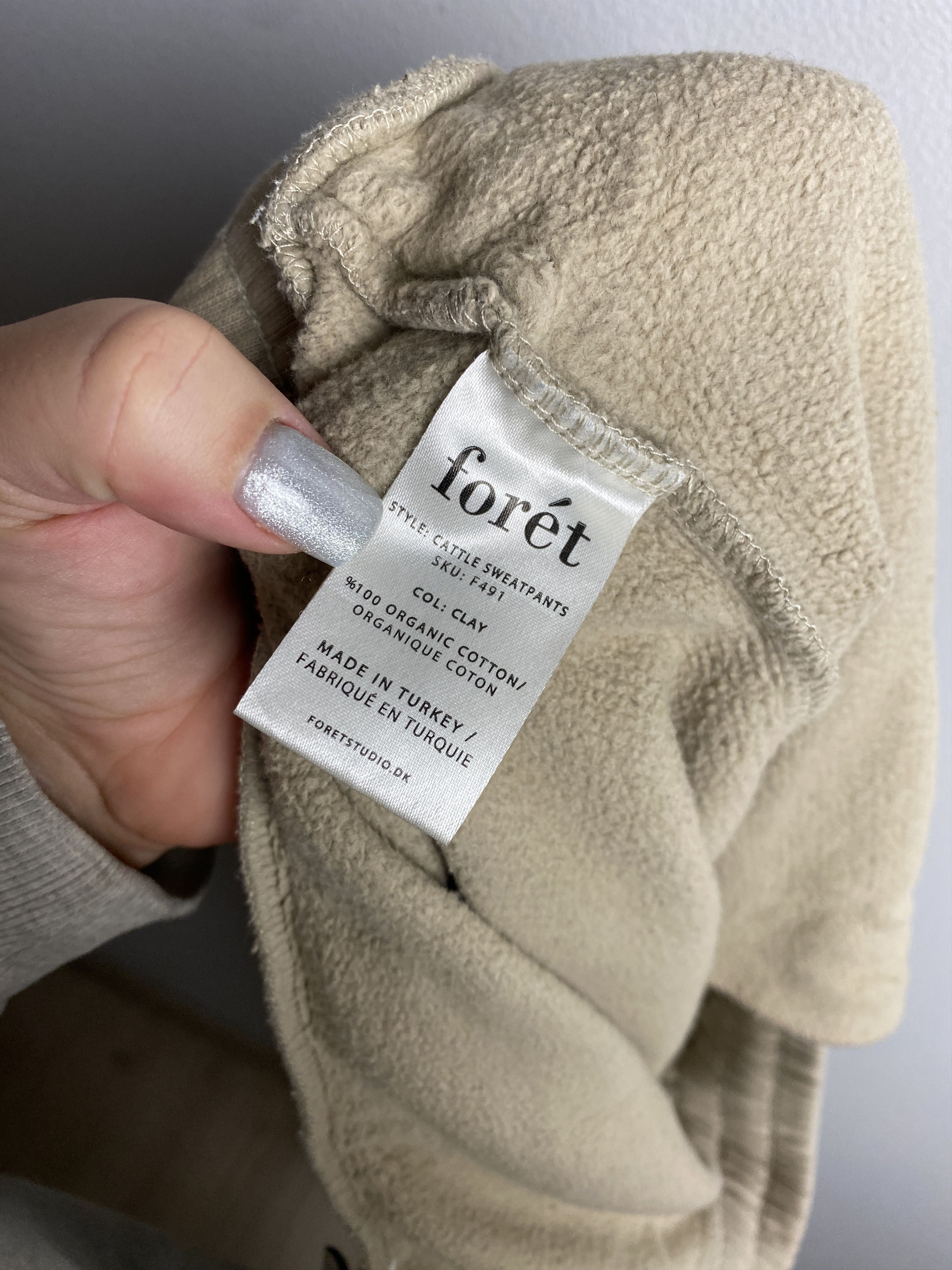 foret Foret small logo sweatpants joggers skate rap casual Size US 34 / EU 50 - 5 Thumbnail