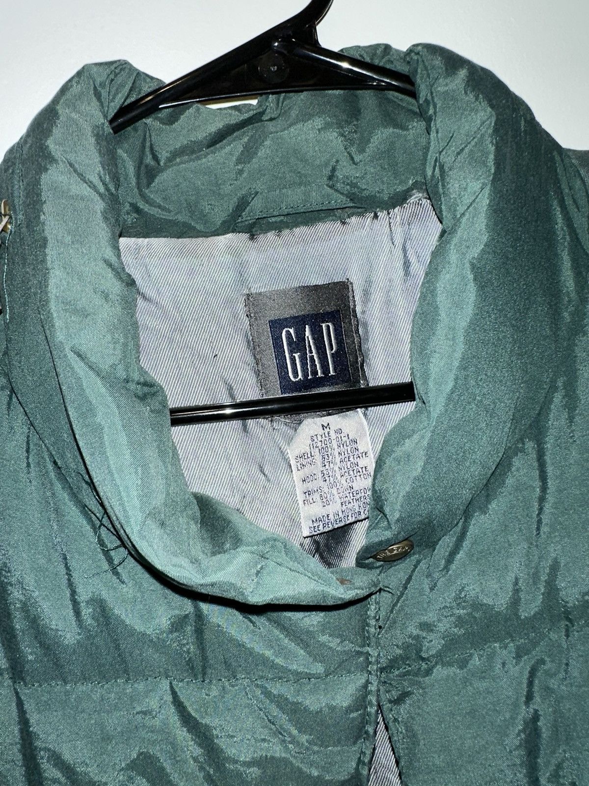 Gap Gap Green Puffer Vest Size US M / EU 48-50 / 2 - 3 Thumbnail