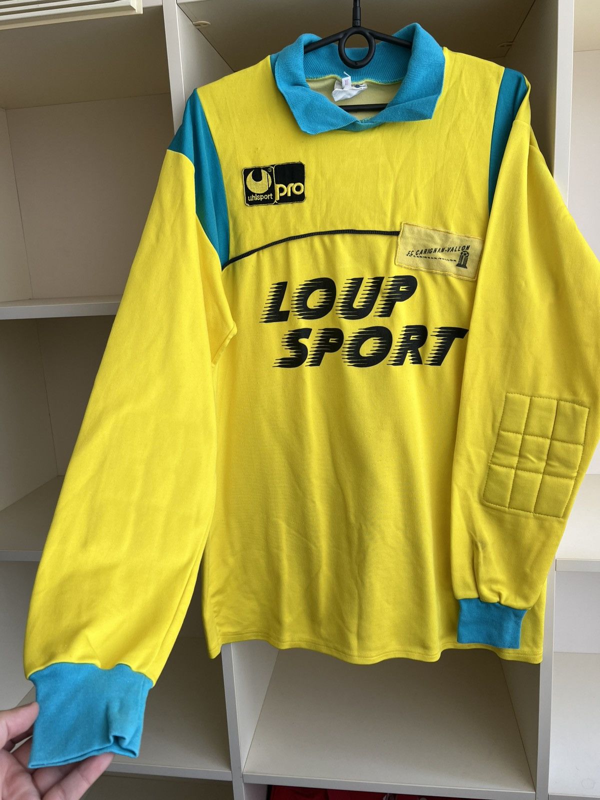 Vintage Vintage Uhlsport Goalkeeper Jersey 80s Made in West Germany Size US XL / EU 56 / 4 - 8 Thumbnail