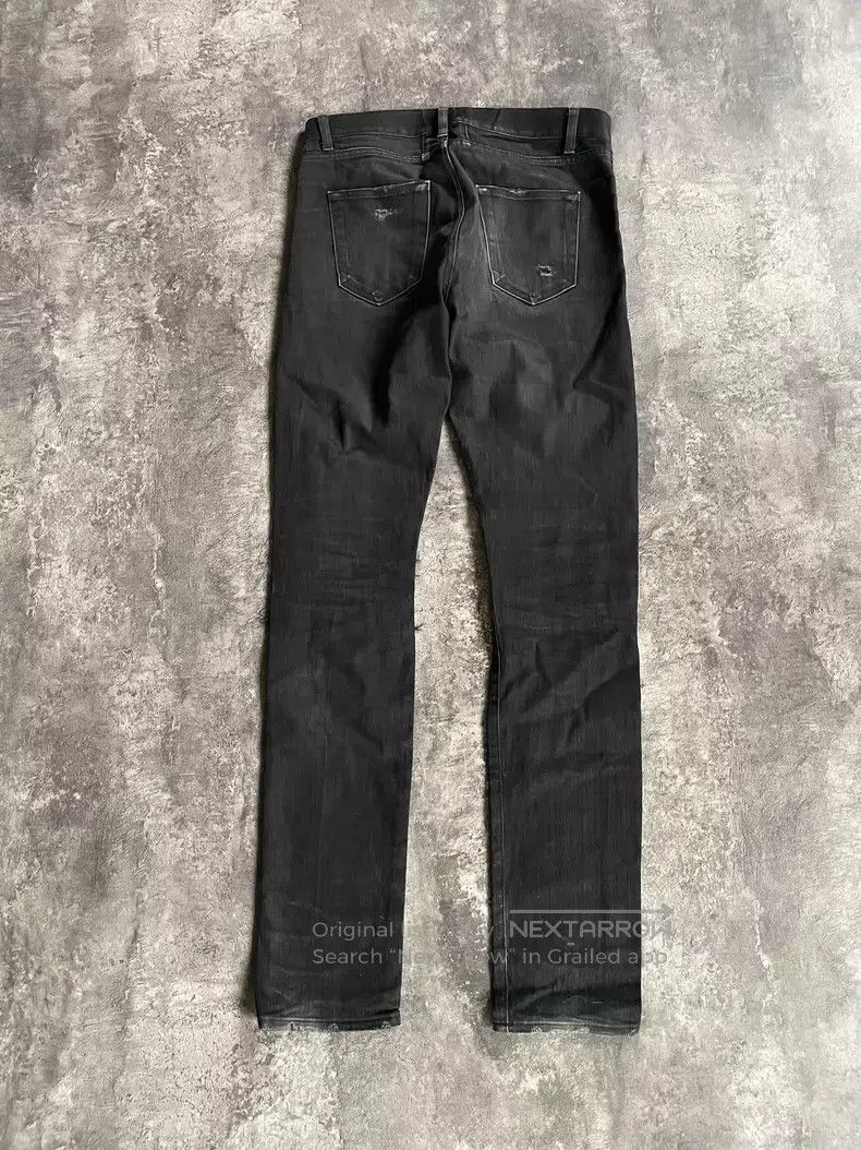 Saint Laurent Paris Saint Laurent Paris Cut and Ripped Destroyed Distressed De Size US 30 / EU 46 - 2 Thumbnail