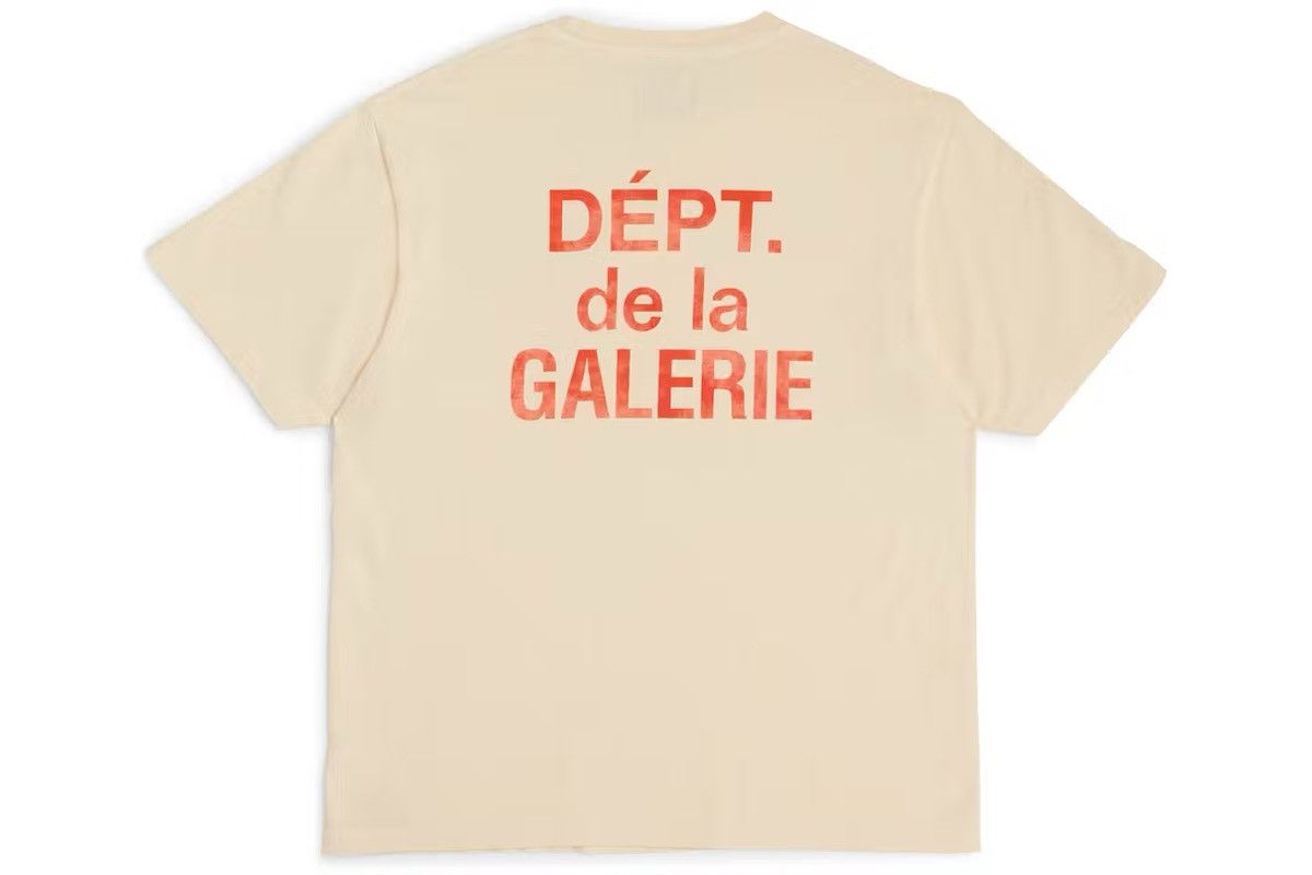 Gallery Dept. Gallery Dept. Vintage French Tee Cream White Size XL Size US XL / EU 56 / 4 - 11 Thumbnail