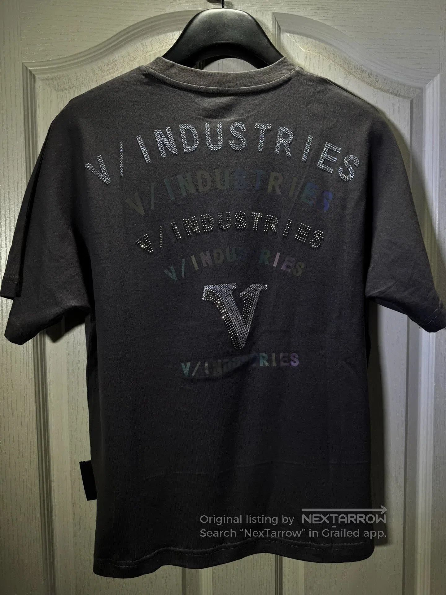 Japanese Brand V/INDUSTRIES Men's Summer Short-sleeve T-shirt. Size US M / EU 48-50 / 2 - 8 Thumbnail
