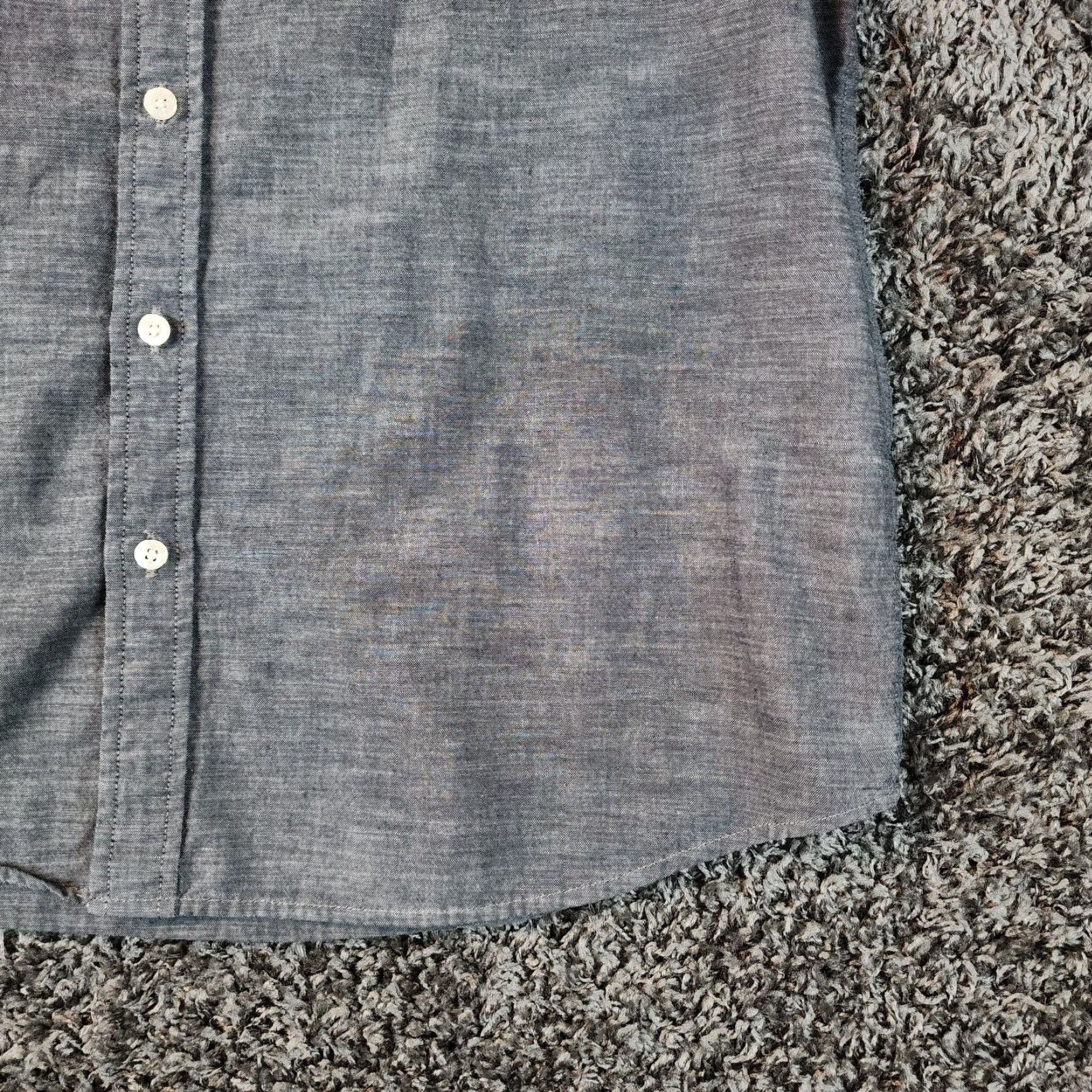 Levi's LEVI'S Men's Gray Short Sleeve Button-Up Shirt Size XL Size US 36 / EU 52 - 2 Thumbnail