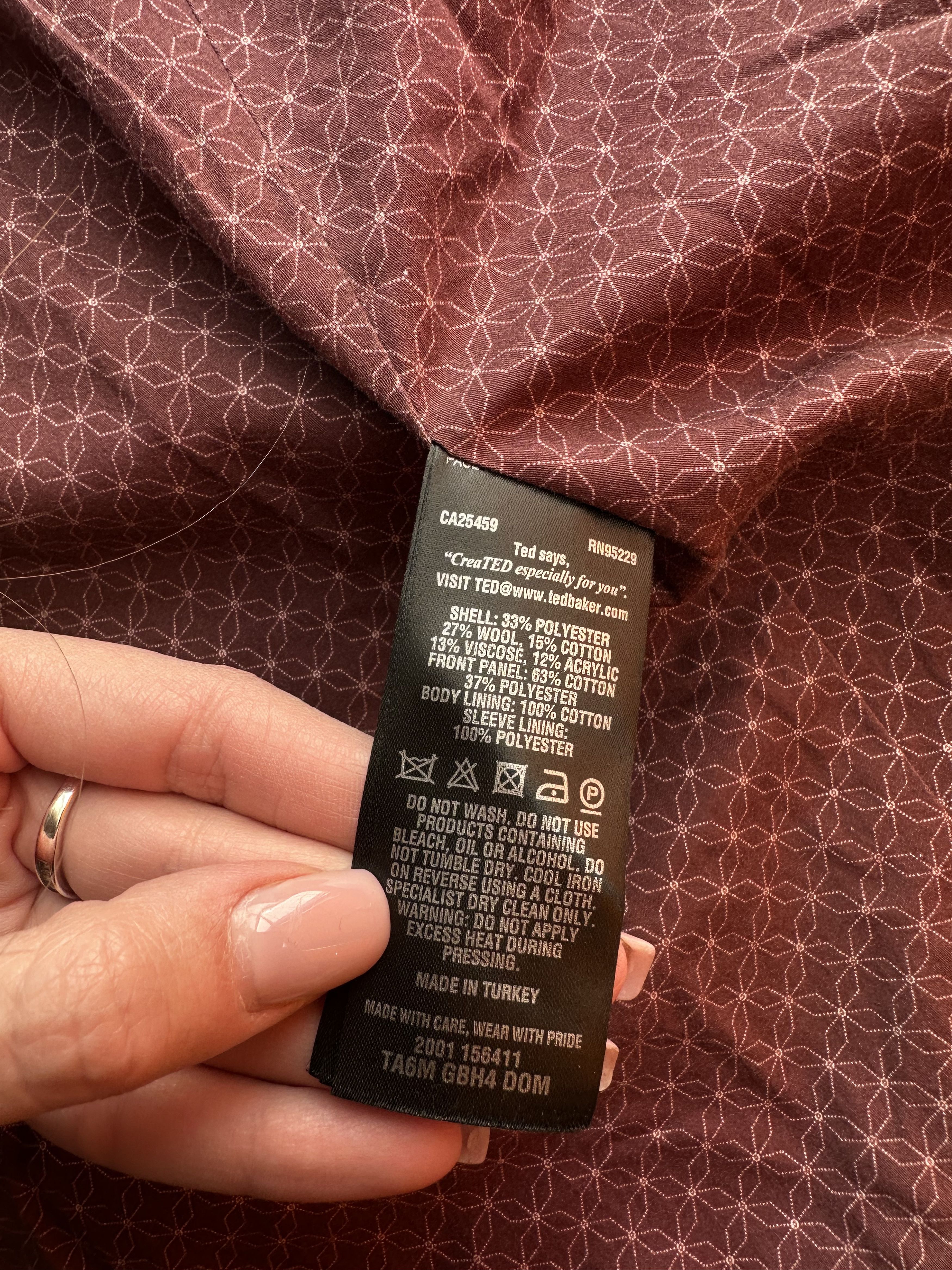 Ted Baker Ted Baker coat Size US XL / EU 56 / 4 - 14 Thumbnail