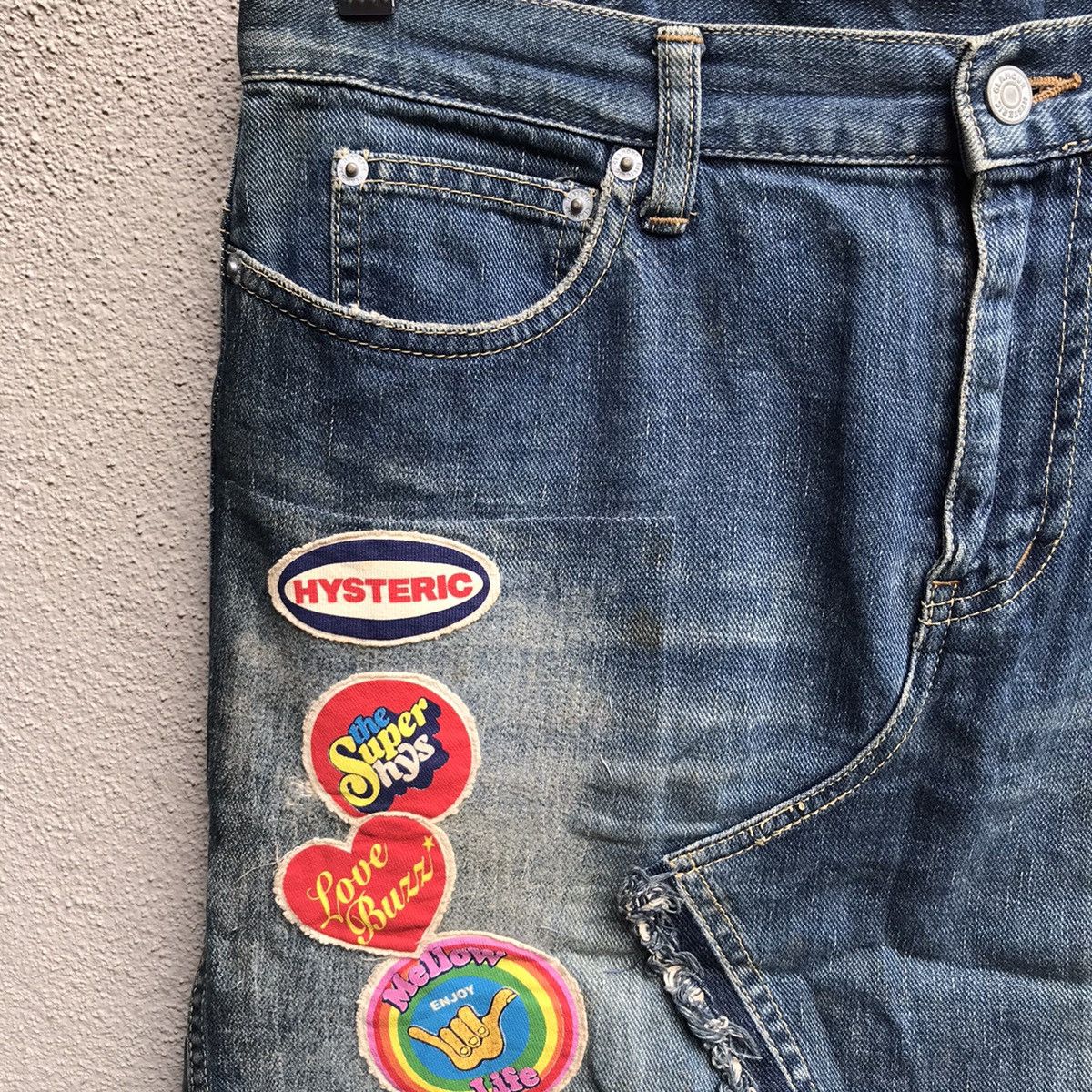 Hysteric Glamour HYSTERIC GLAMOUR skirt jeans multi patch Size 30" / US 8 / IT 44 - 4 Thumbnail