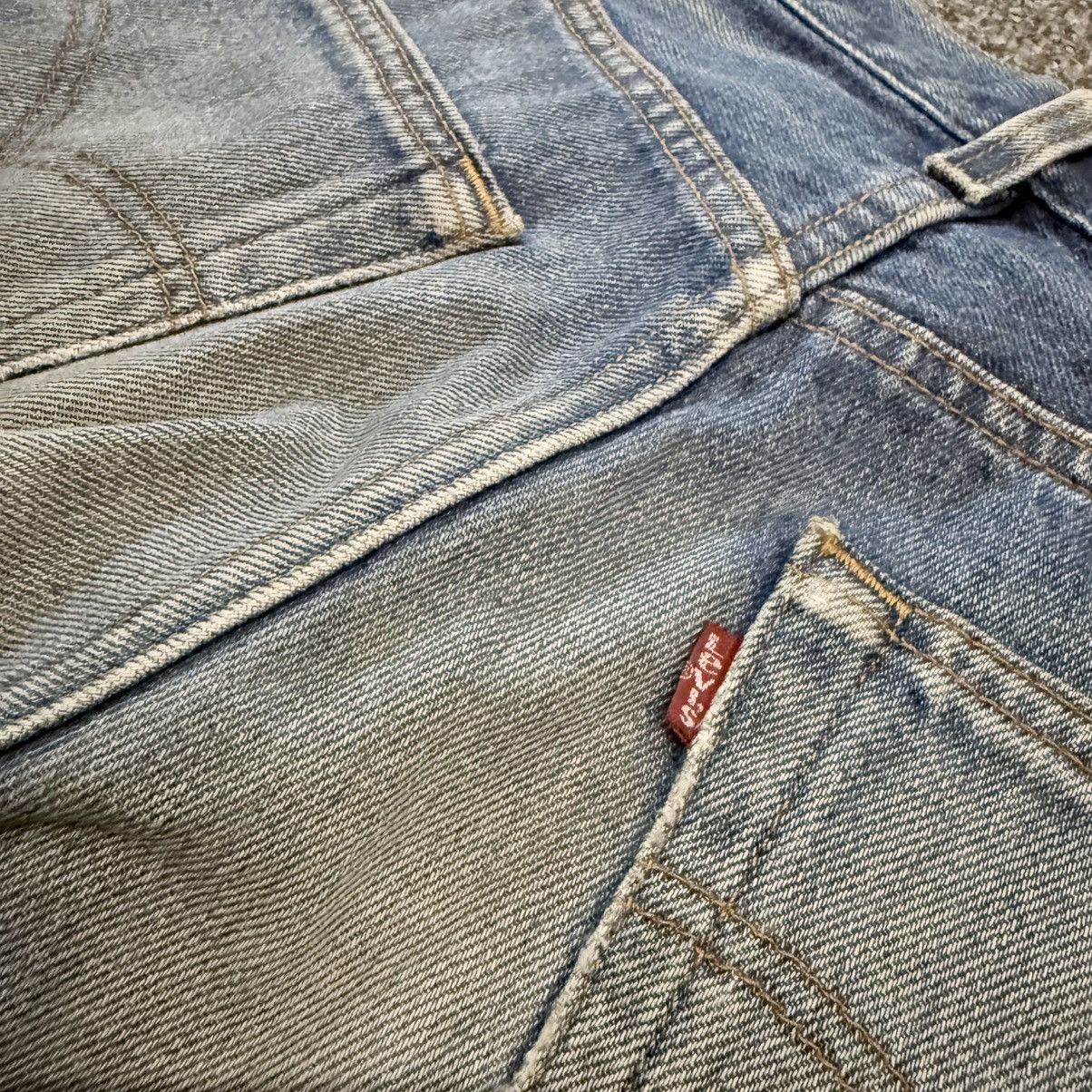 Levi's Vintage Clothing 🇺🇸 Vintage 1995 Levis 501 Made in Usa Distressed Dirty Washed Size US 29 - 10 Thumbnail