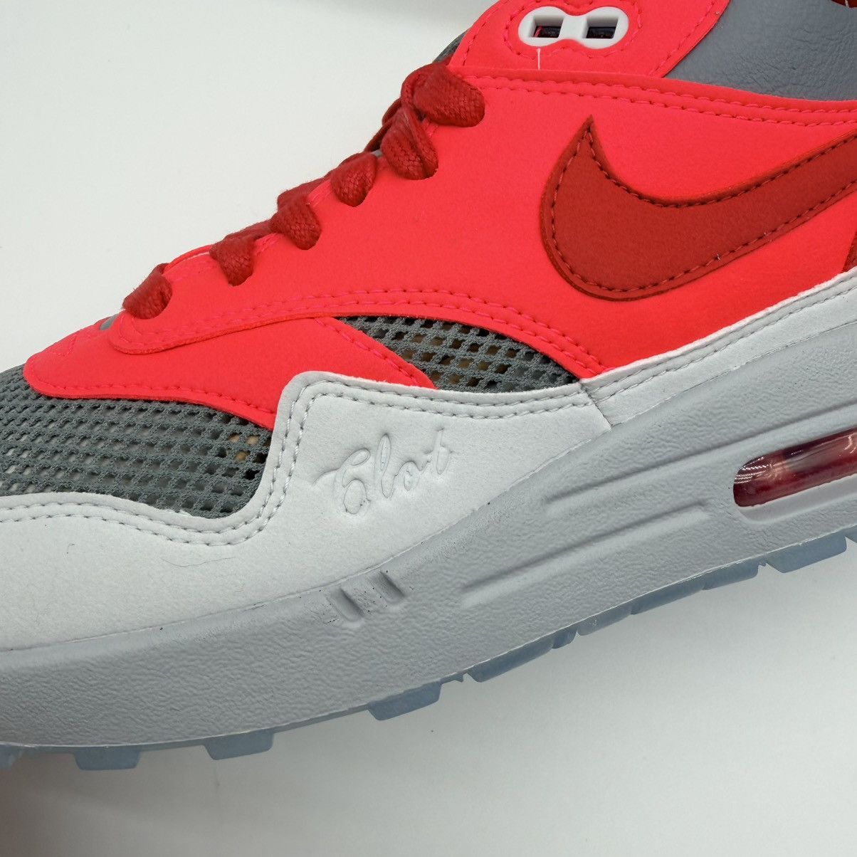 CLOT × Nike Nike Air Max 1 CLOT Kiss of Death Solar Red US 9.5 Brand New Size US 9.5 / EU 42-43 - 6 Thumbnail