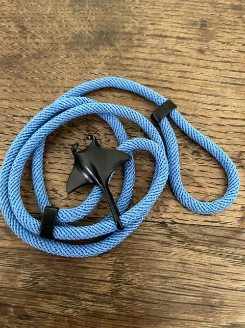 Japanese Brand Noriko x Sara 4mm Rope Manta Rays Charms Bracelet Size ONE SIZE - 1 Thumbnail