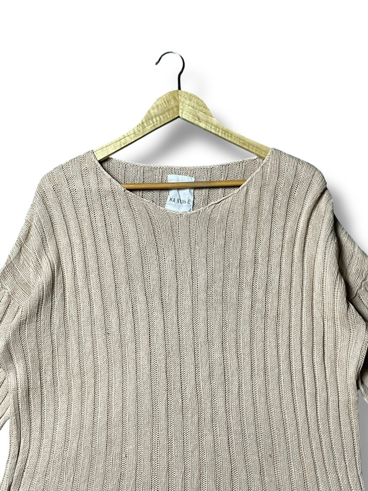 Japanese Brand × Vintage Kastane Ribbed Knitwear Long Sleeve (43) Size M / US 6-8 / IT 42-44 - 2 Thumbnail