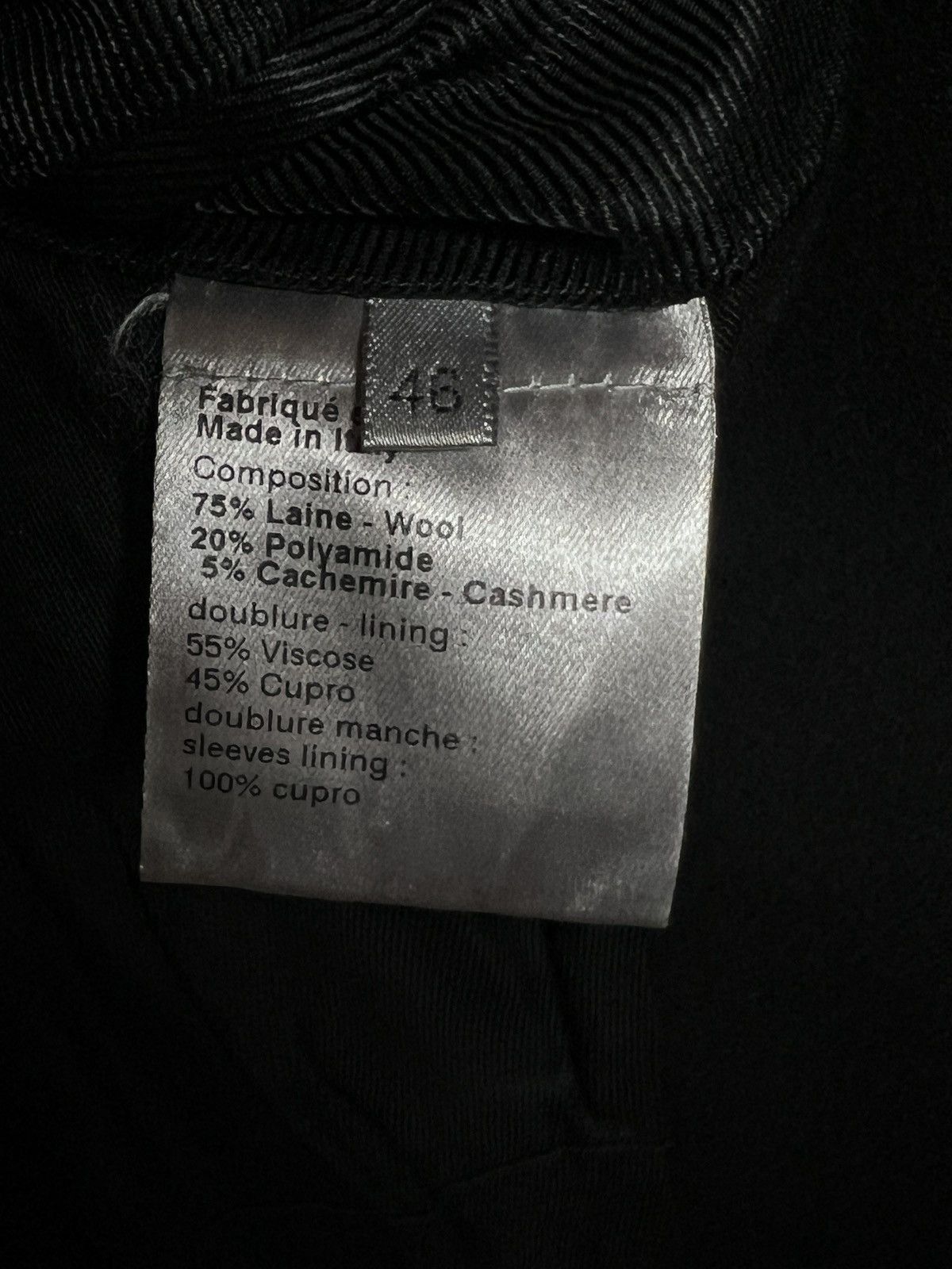 Dior × Hedi Slimane RARE 2006Fall Rope Tuxedo Coat Size US S / EU 44-46 / 1 - 12 Thumbnail