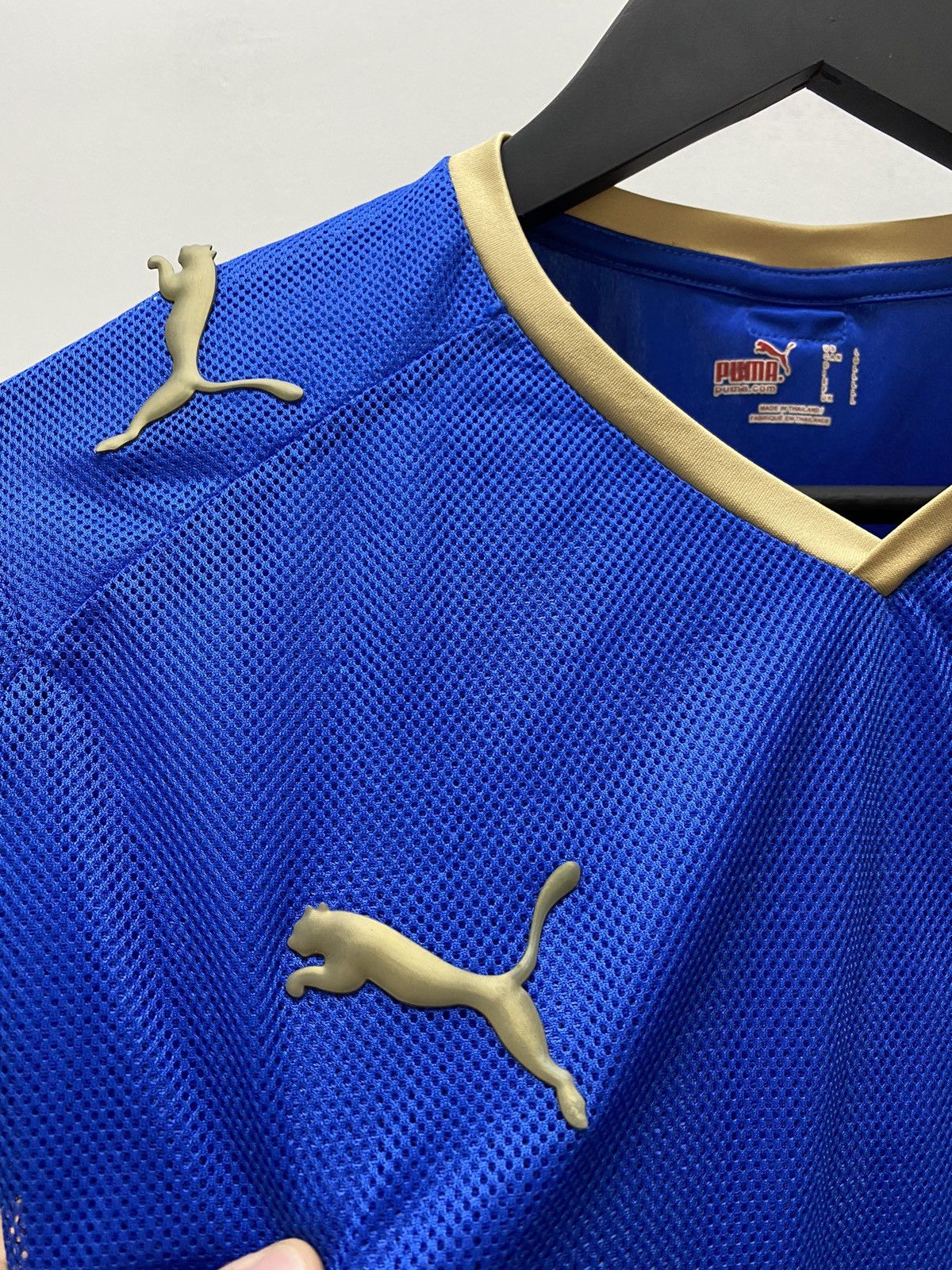 Puma ITALY 2008/2009 HOME FOOTBALL SHIRT SOCCER JERSEY PUMA Size US L / EU 52-54 / 3 - 11 Thumbnail