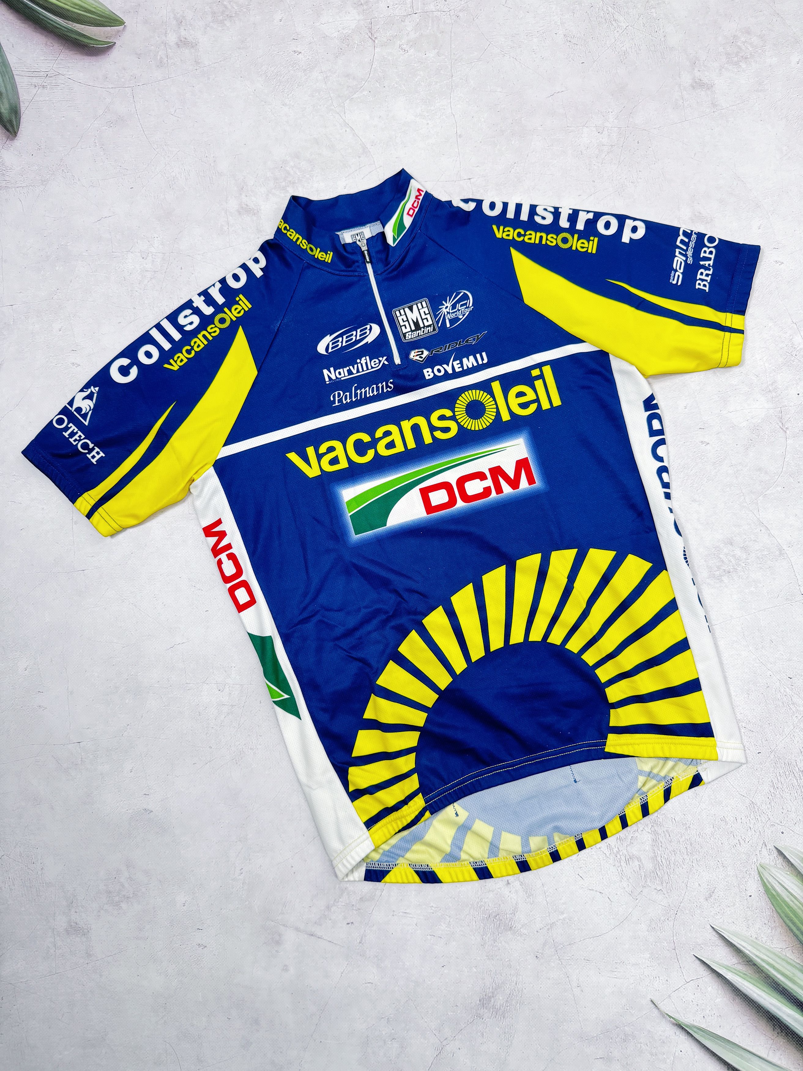 Sports Specialties Santini Cycling Jersey VacansOleil DCM Uci Pro Tour Size US M / EU 48-50 / 2 - 1 Thumbnail