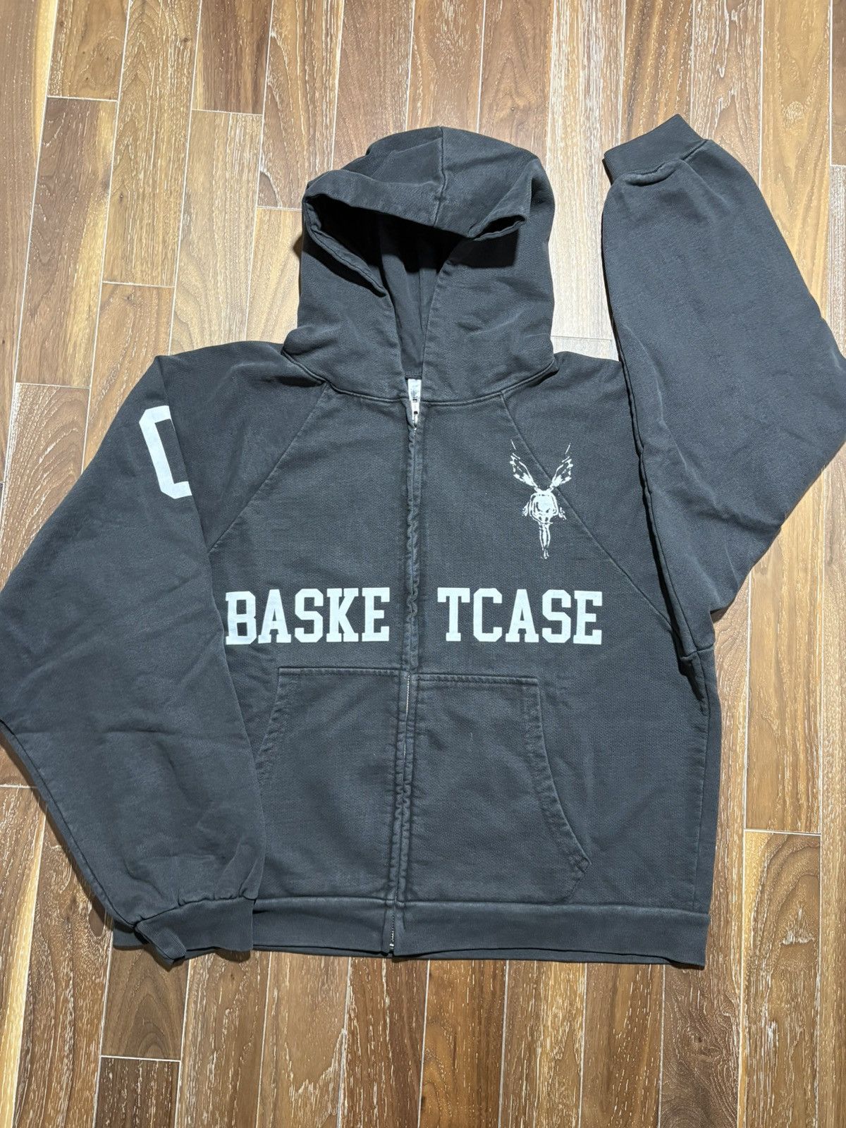 basketcase gallery Basketcase Gallery SCAR Zip Up Hoodie | Grailed